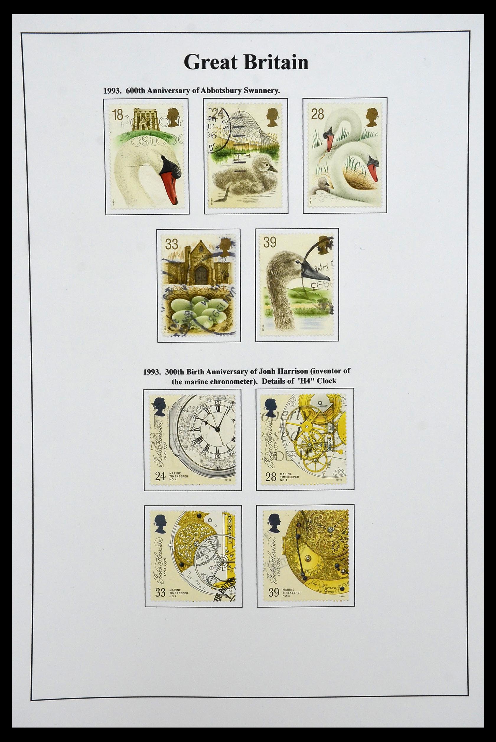 34022 079 - Stamp collection 34022 Great Britain 1952-2008.