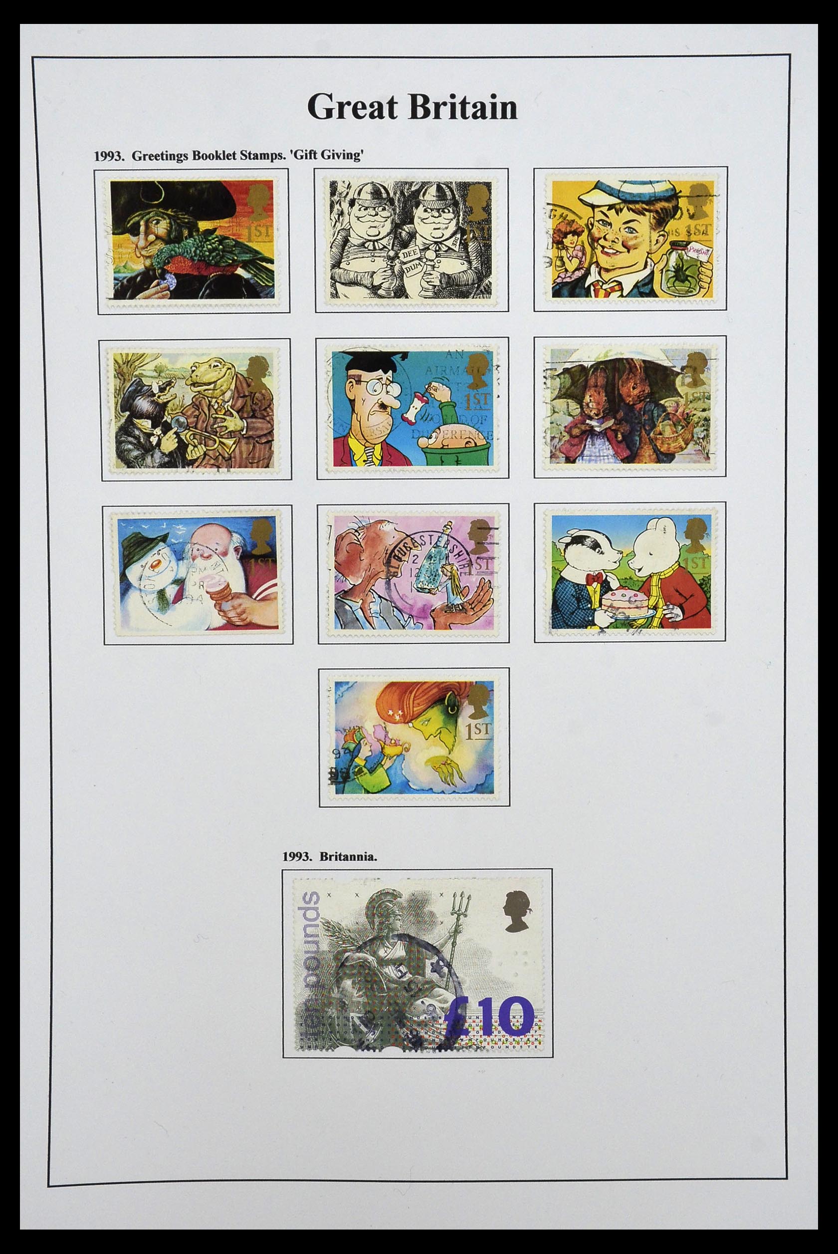 34022 080 - Stamp collection 34022 Great Britain 1952-2008.