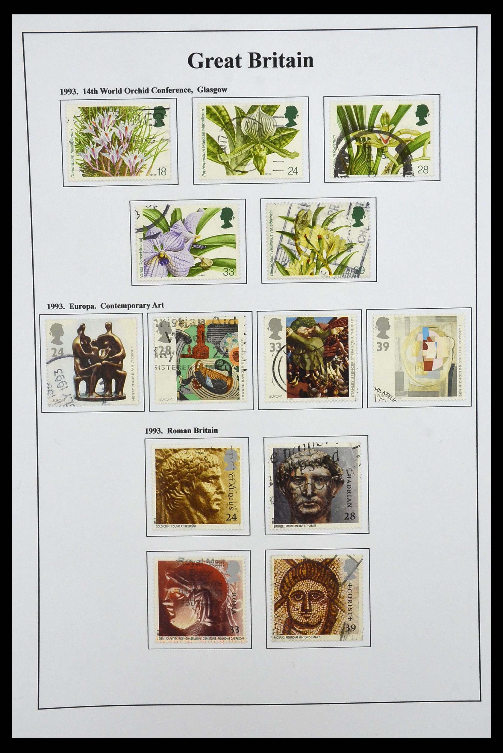 34022 081 - Stamp collection 34022 Great Britain 1952-2008.