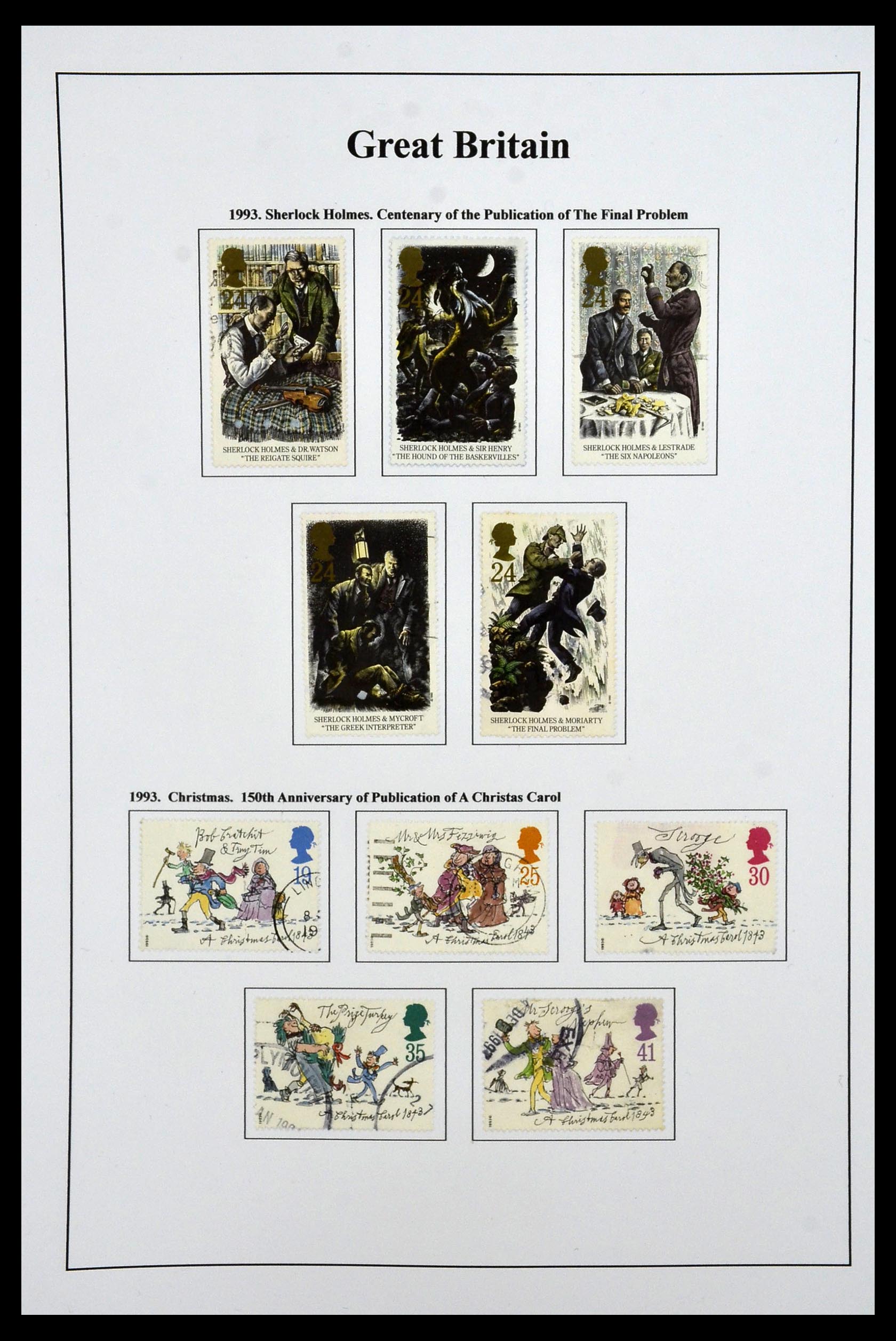34022 083 - Stamp collection 34022 Great Britain 1952-2008.