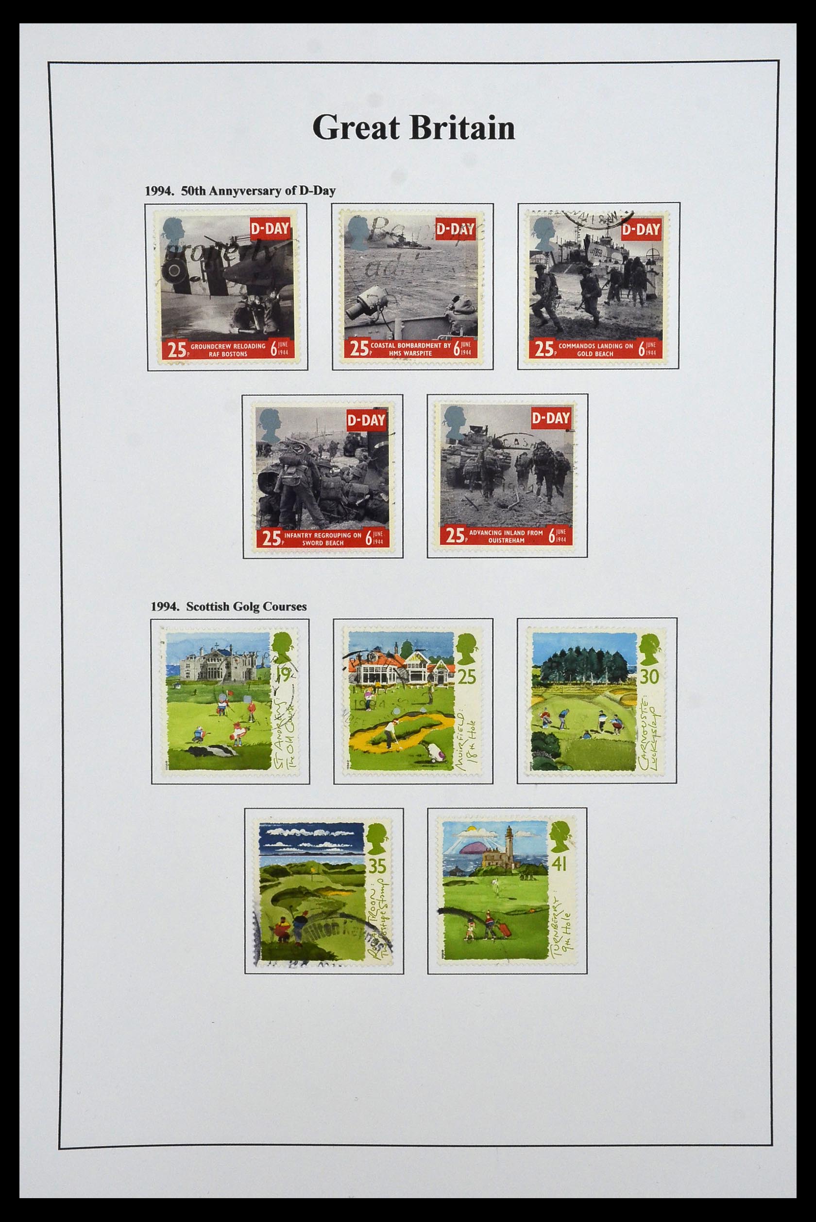 34022 087 - Stamp collection 34022 Great Britain 1952-2008.