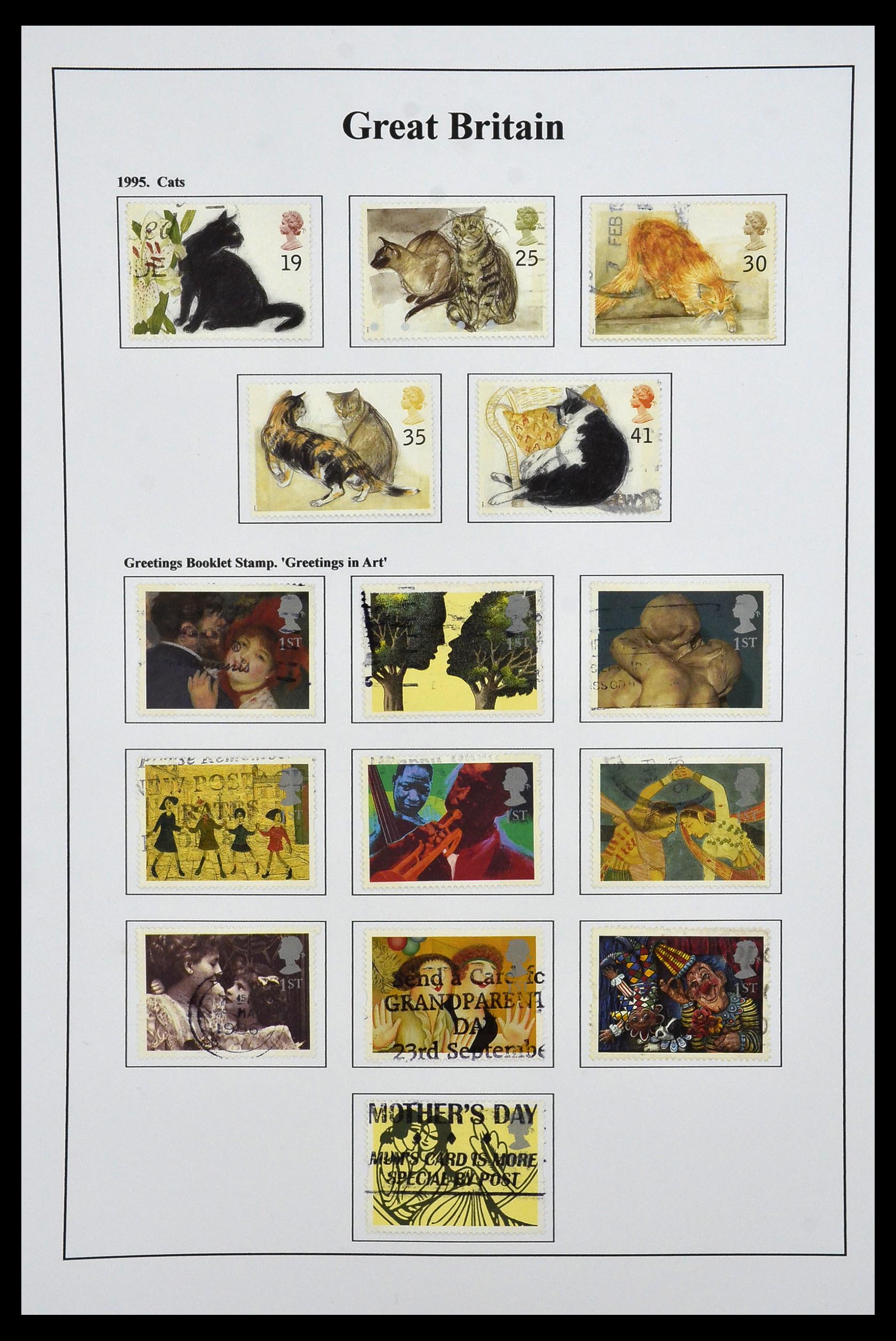 34022 089 - Stamp collection 34022 Great Britain 1952-2008.