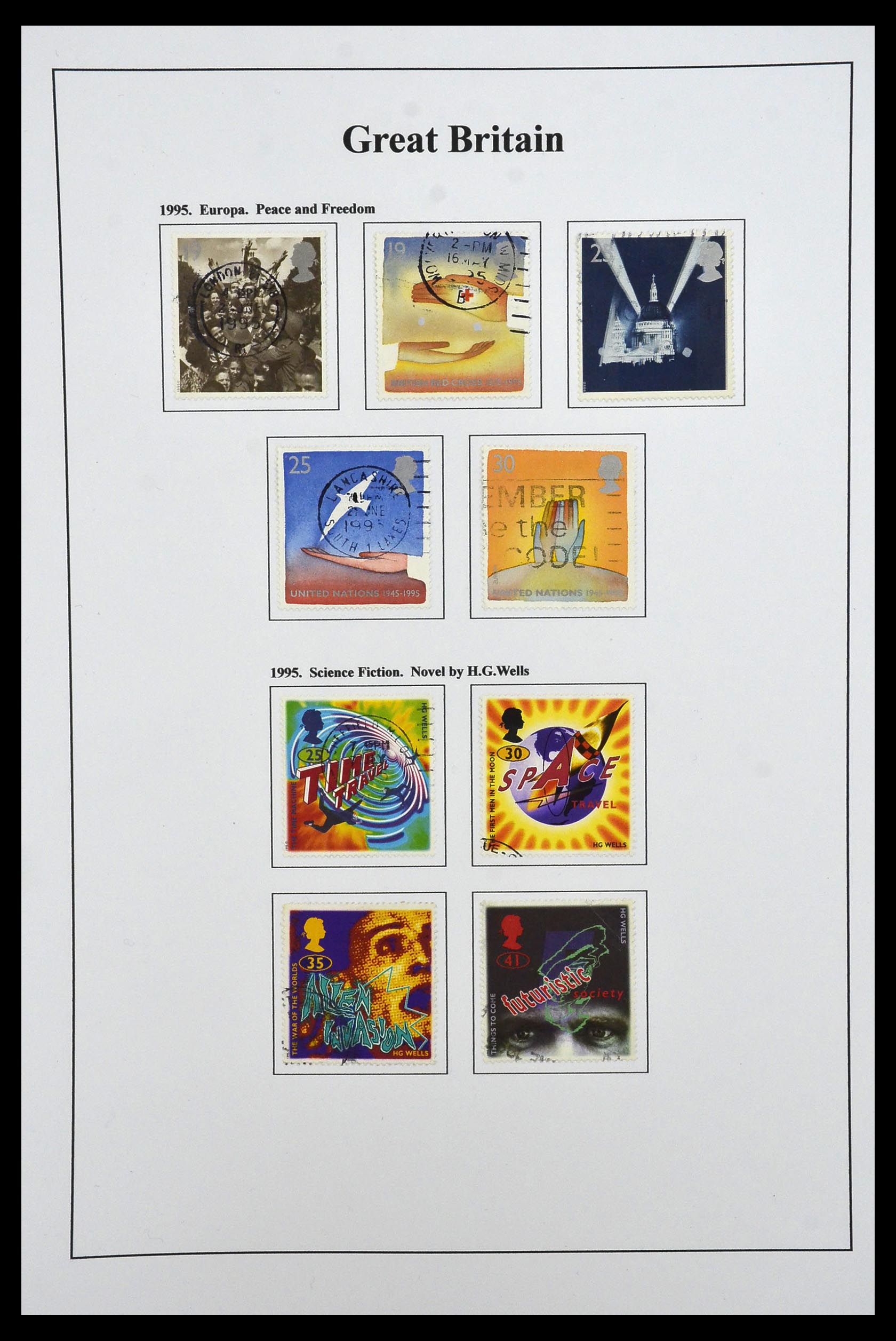 34022 091 - Stamp collection 34022 Great Britain 1952-2008.