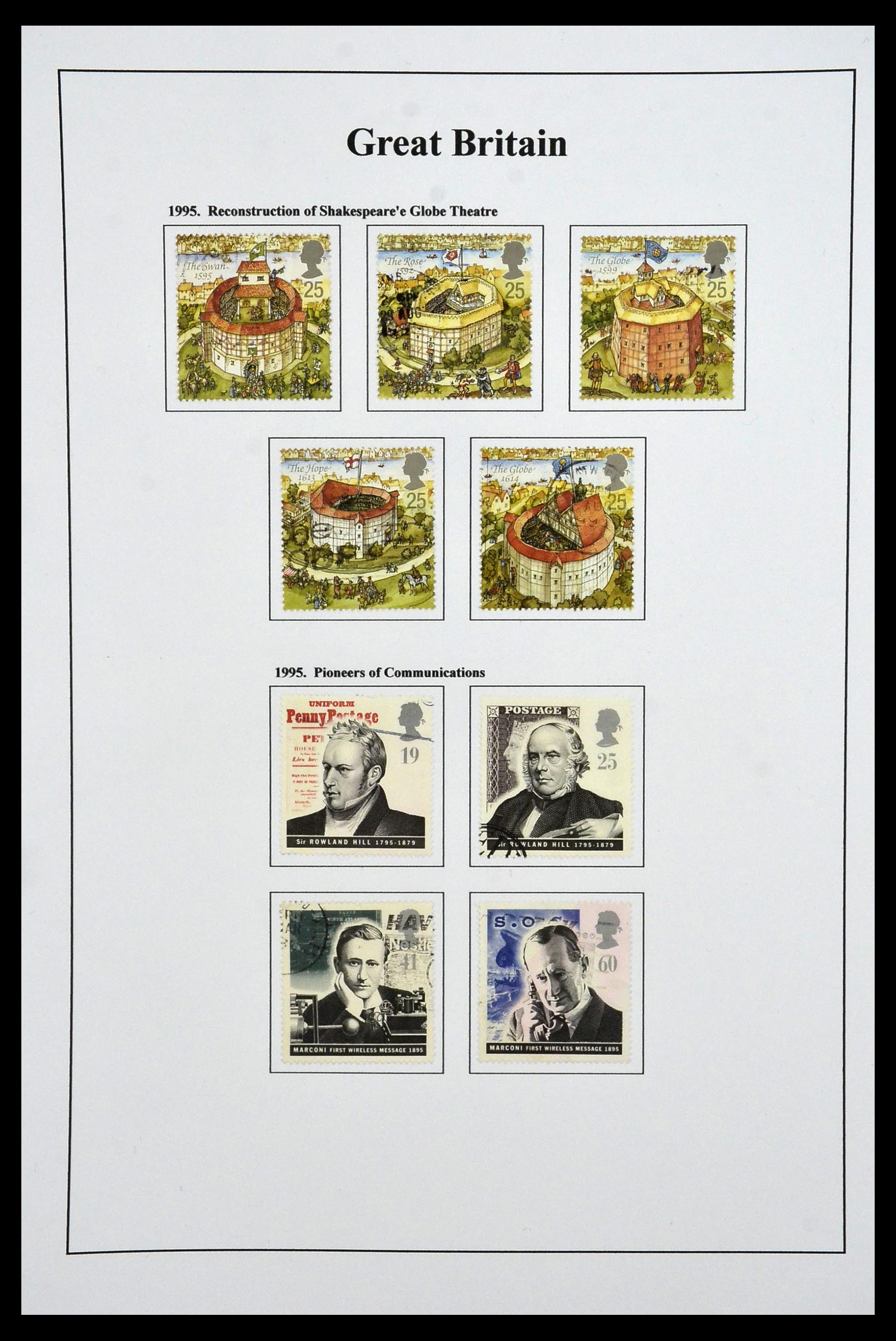 34022 092 - Stamp collection 34022 Great Britain 1952-2008.
