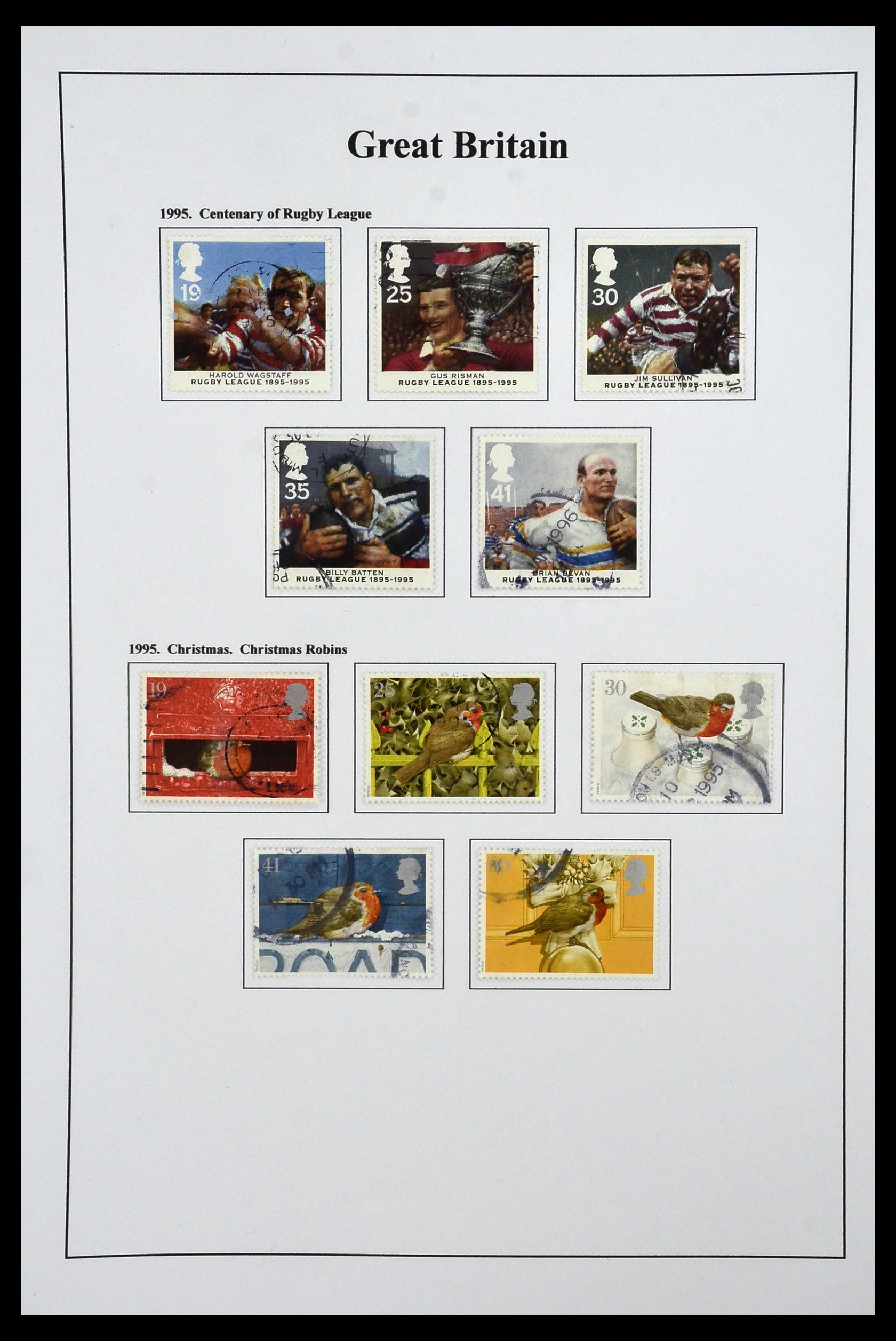 34022 093 - Stamp collection 34022 Great Britain 1952-2008.