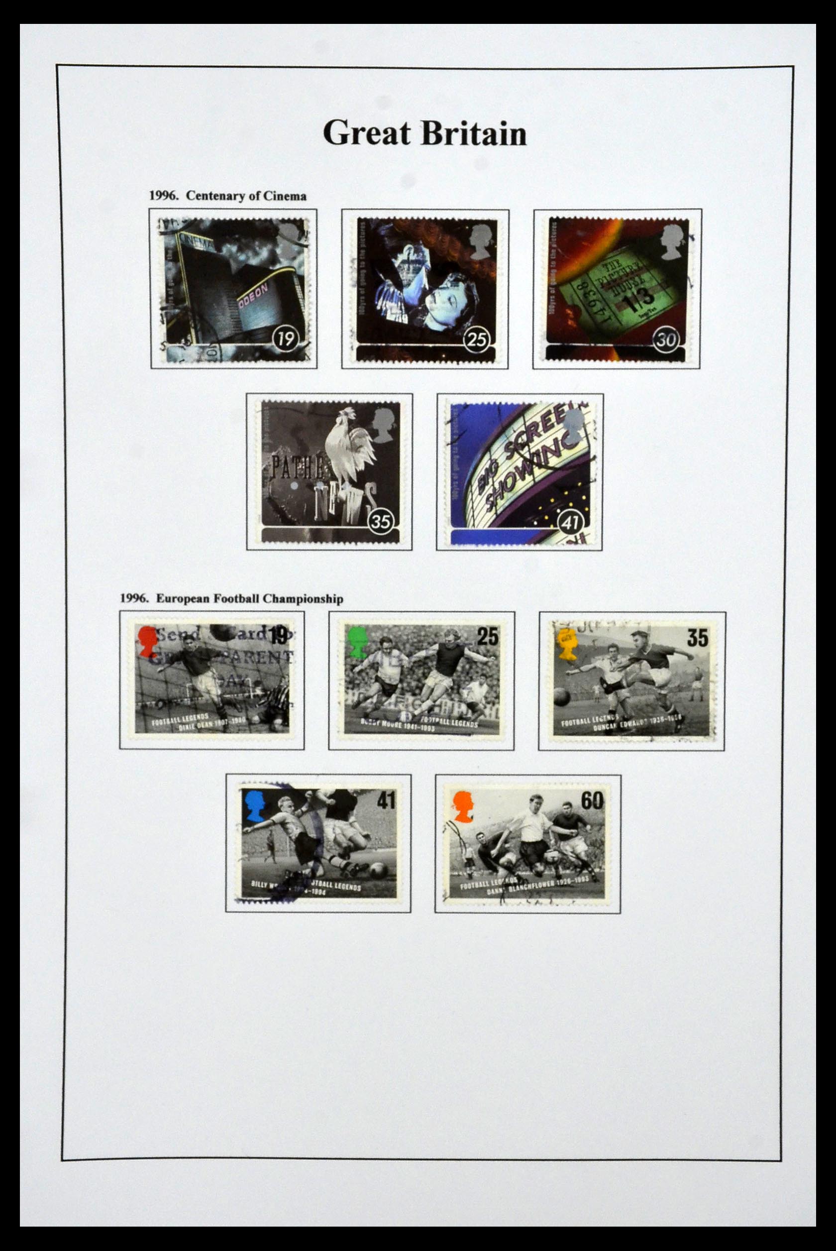 34022 096 - Stamp collection 34022 Great Britain 1952-2008.