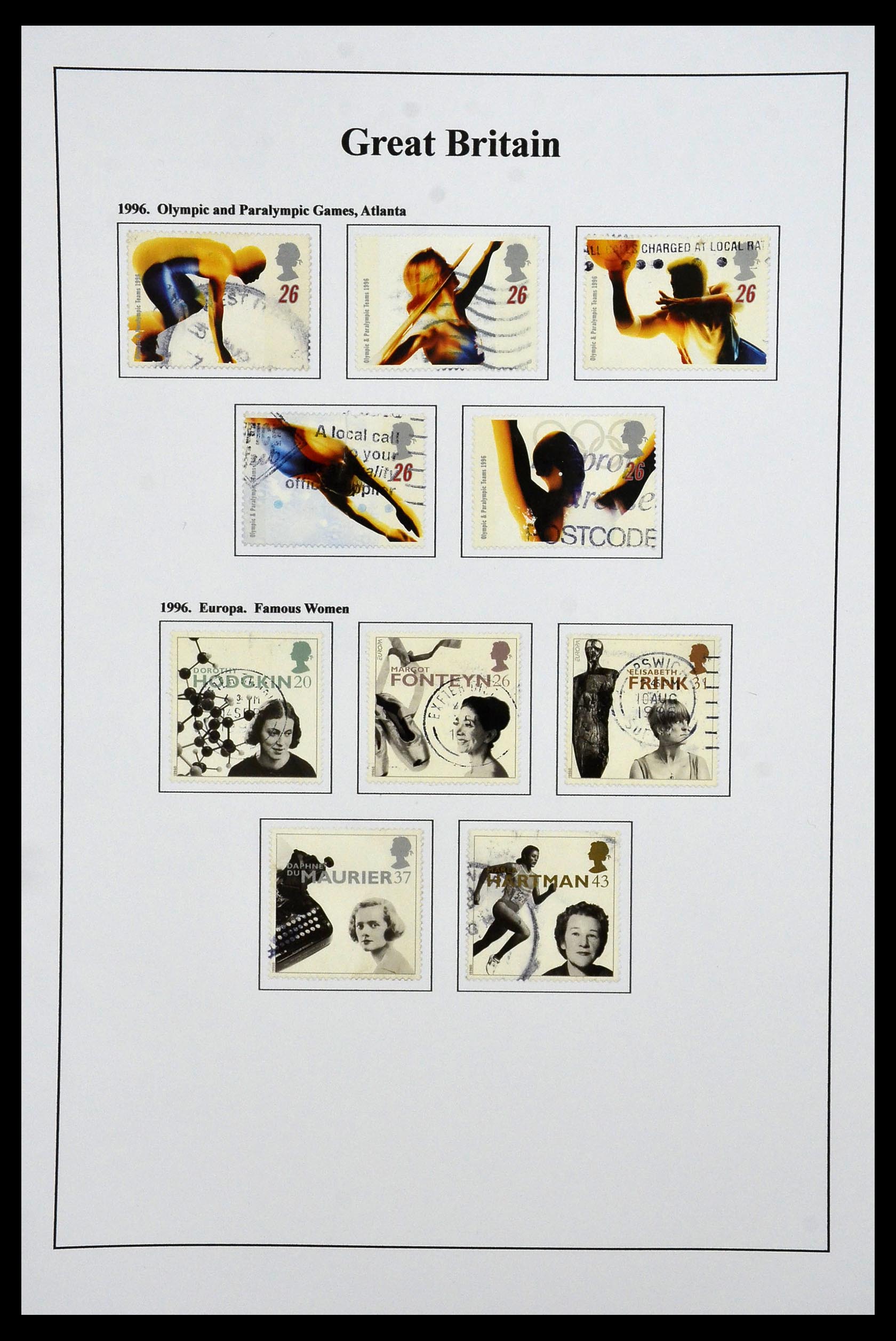 34022 097 - Stamp collection 34022 Great Britain 1952-2008.