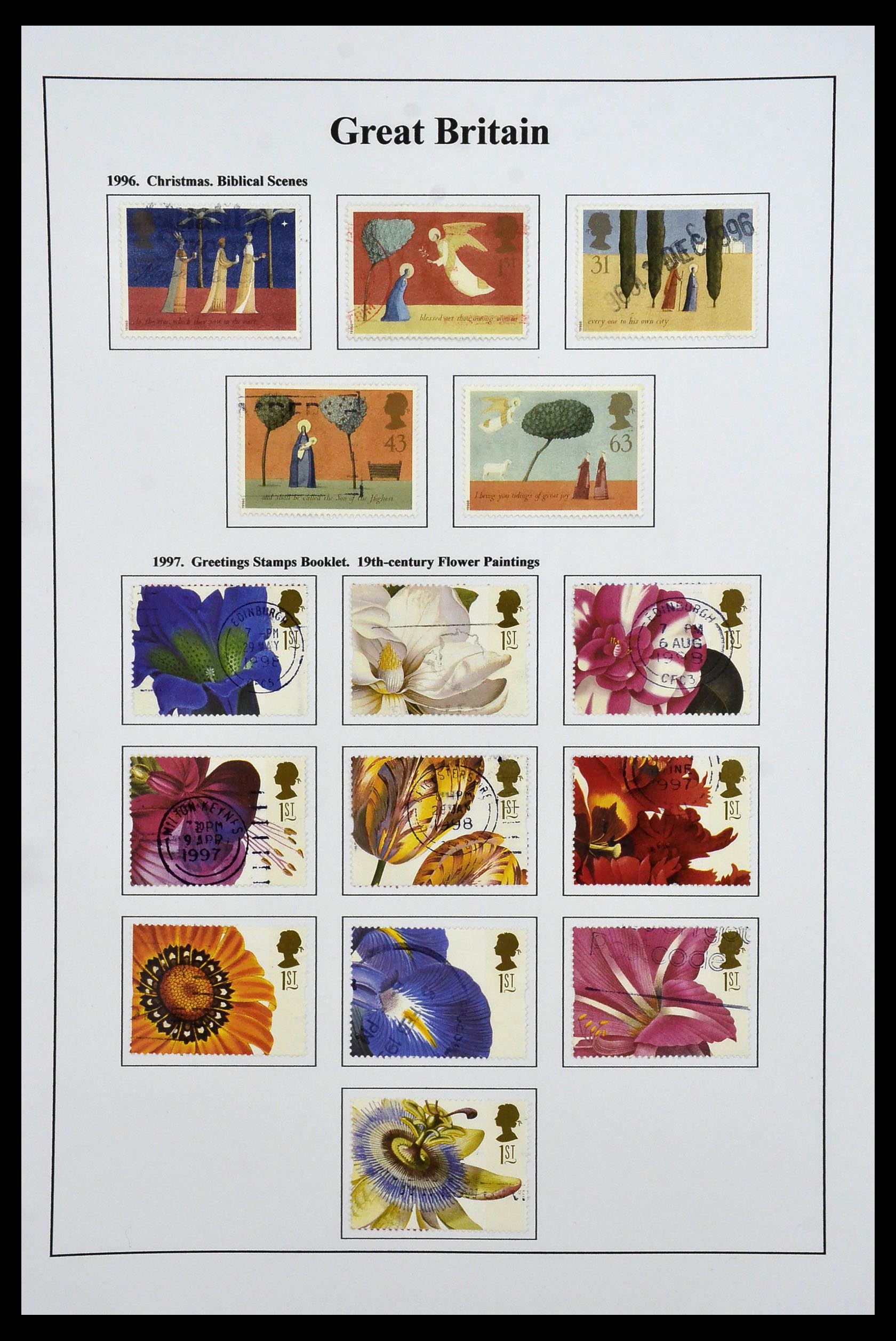 34022 099 - Stamp collection 34022 Great Britain 1952-2008.