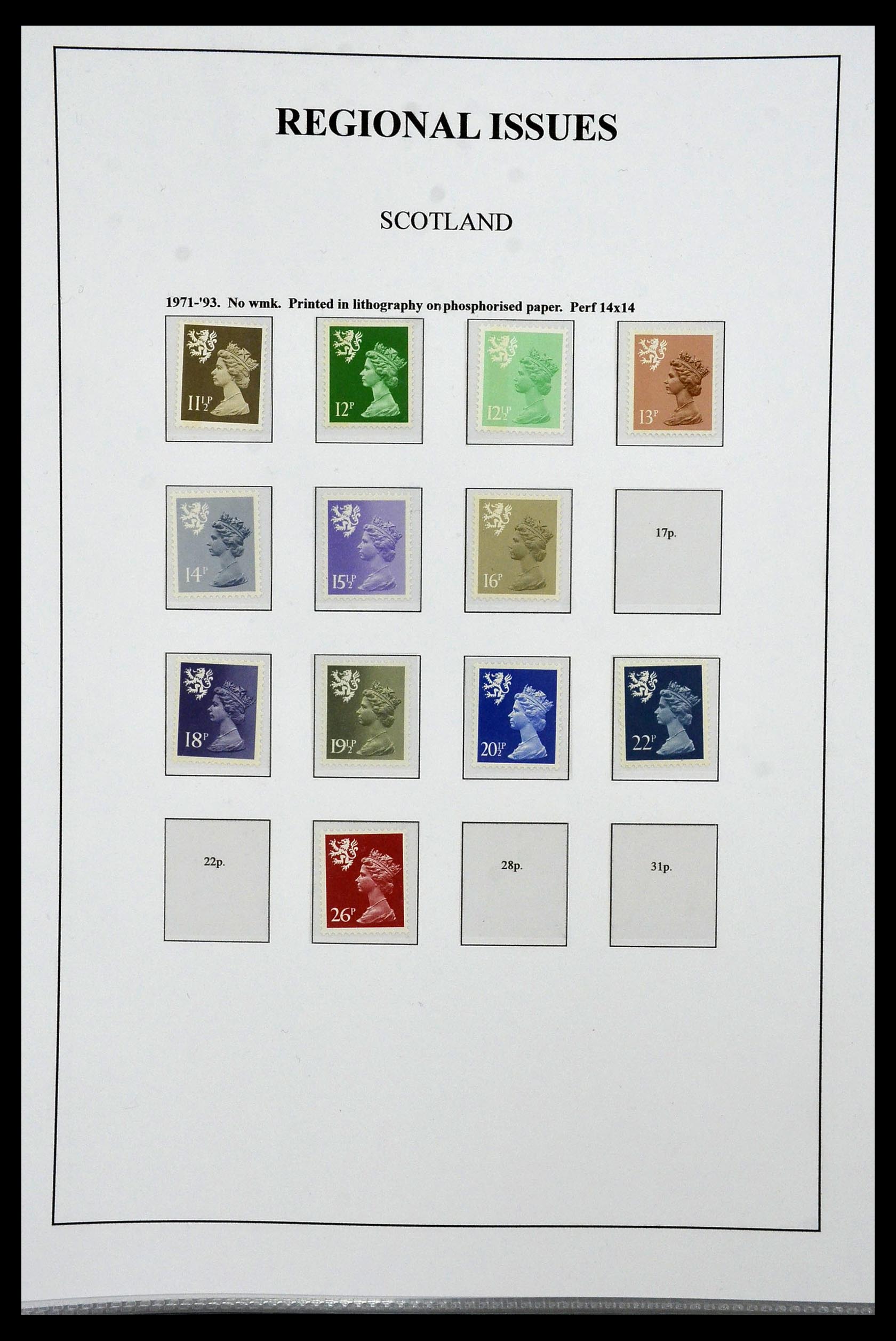 34022 203 - Stamp collection 34022 Great Britain 1952-2008.