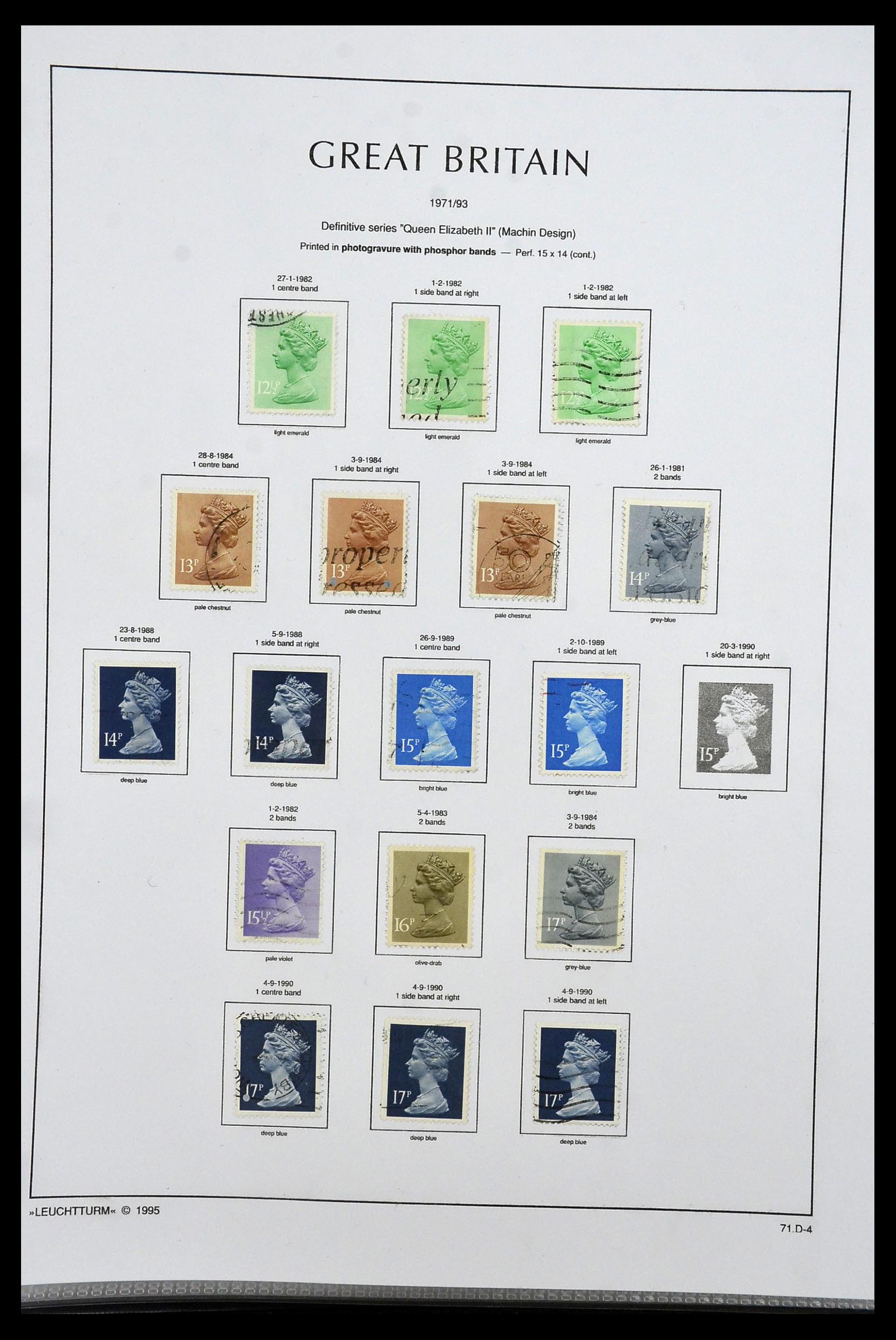 34022 223 - Stamp collection 34022 Great Britain 1952-2008.