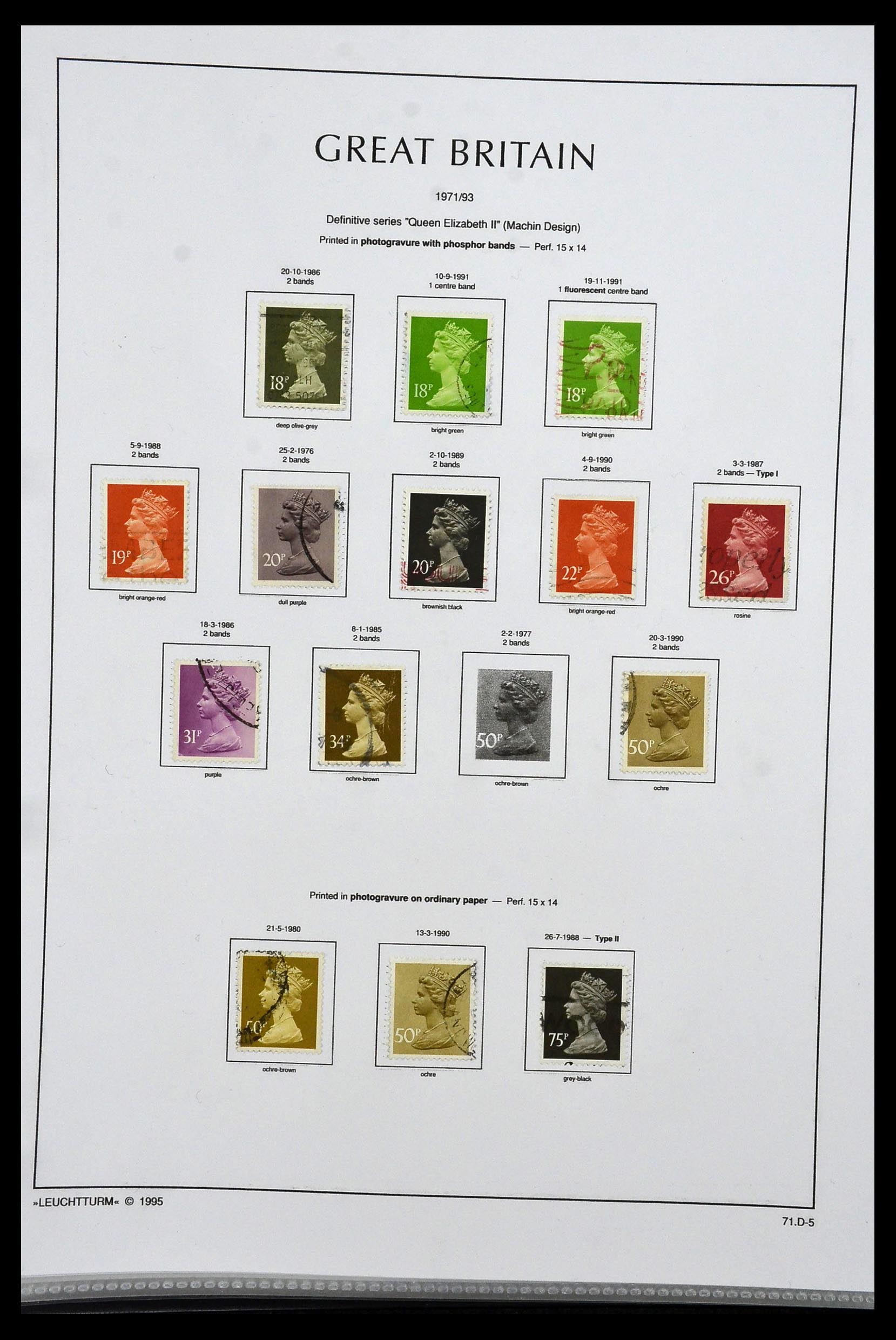 34022 224 - Stamp collection 34022 Great Britain 1952-2008.