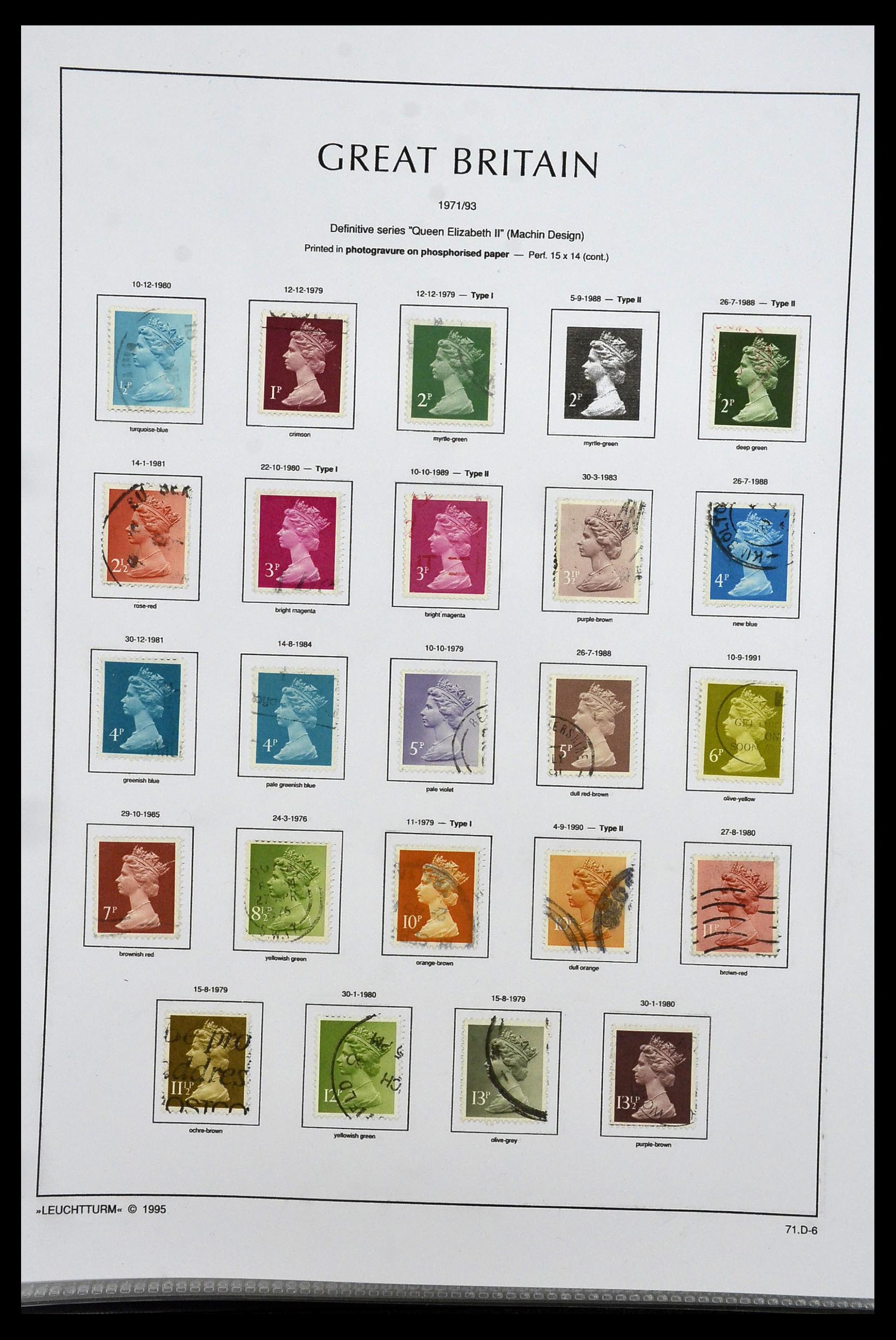 34022 225 - Stamp collection 34022 Great Britain 1952-2008.