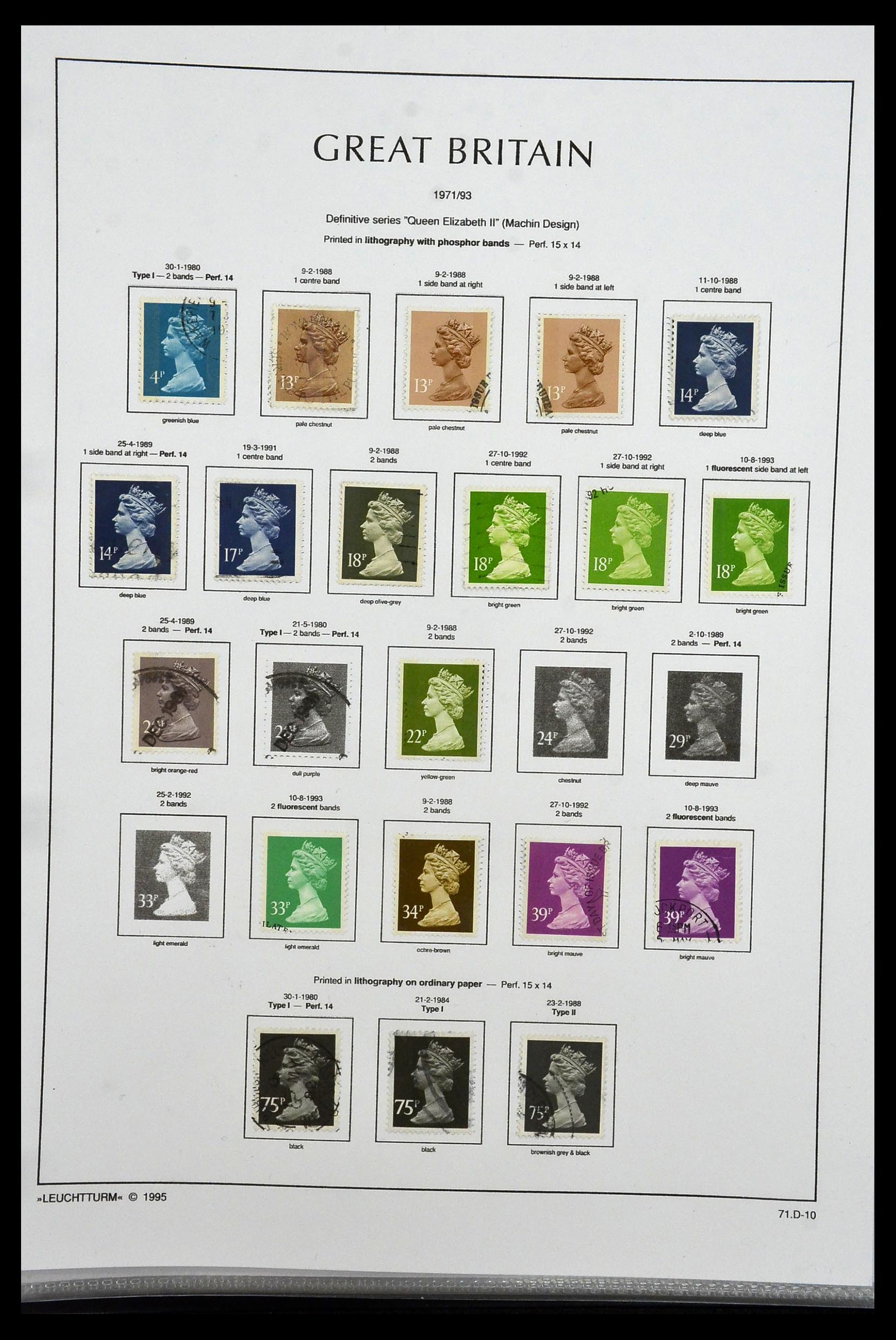 34022 228 - Stamp collection 34022 Great Britain 1952-2008.