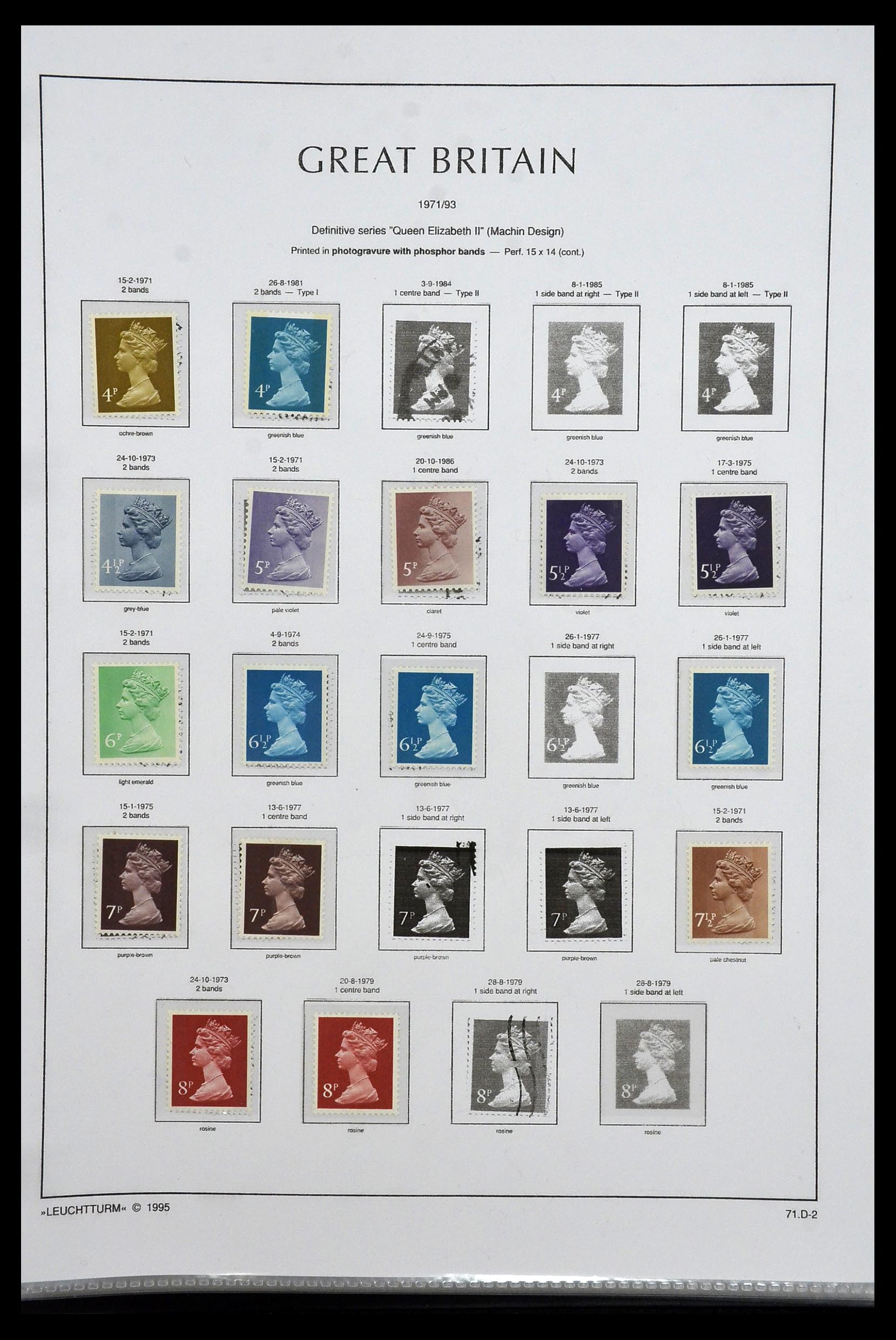 34022 231 - Stamp collection 34022 Great Britain 1952-2008.