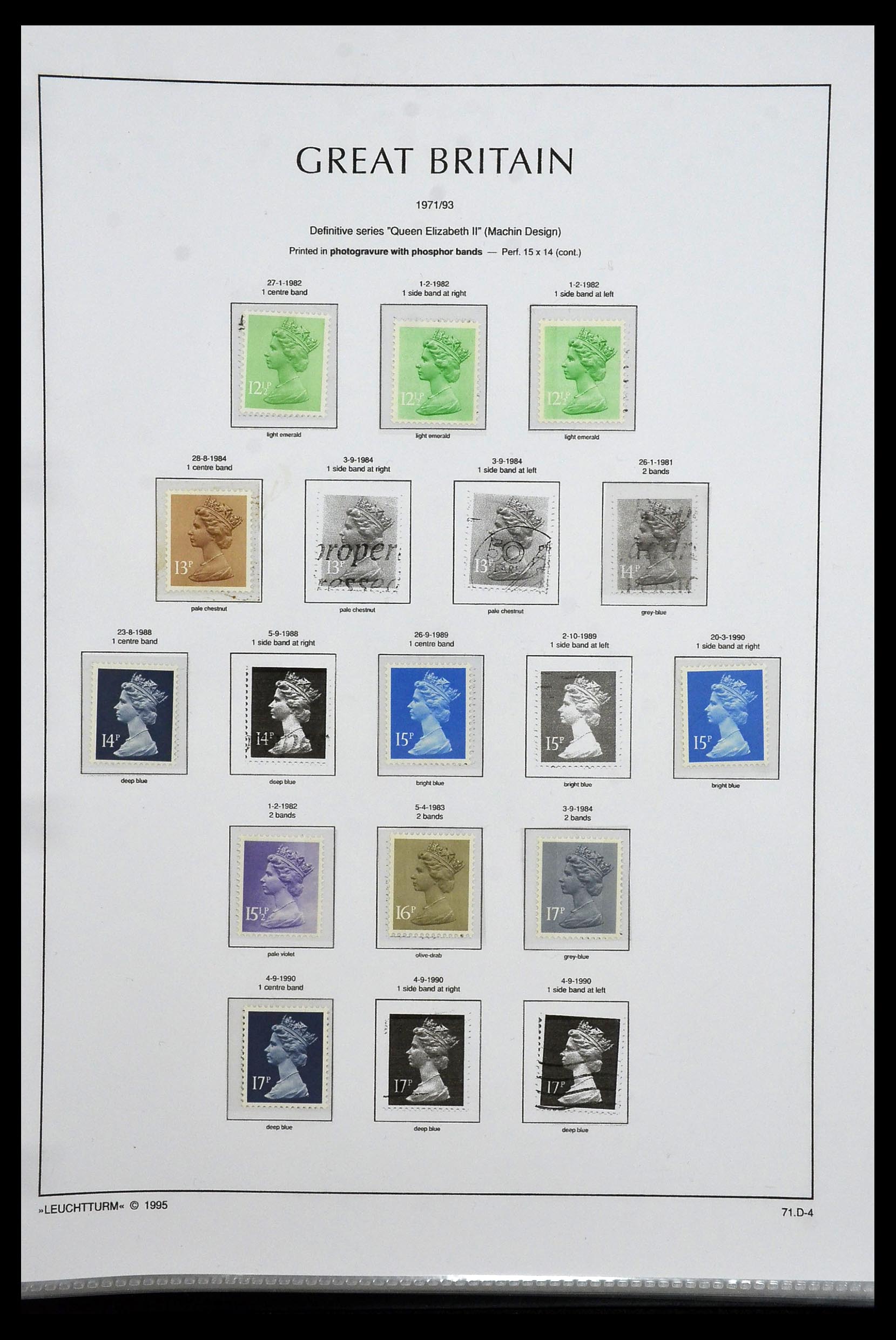 34022 233 - Stamp collection 34022 Great Britain 1952-2008.