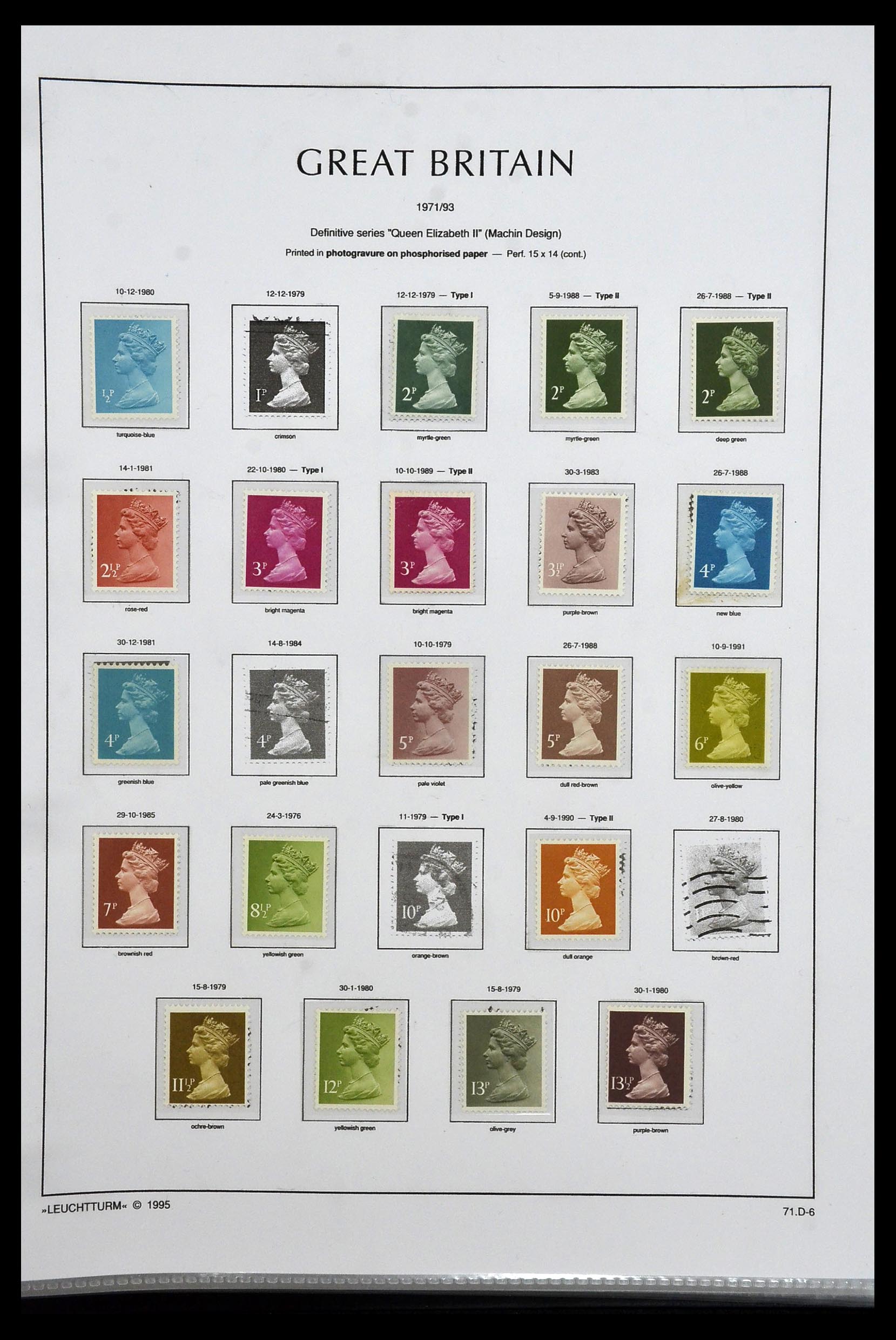 34022 235 - Stamp collection 34022 Great Britain 1952-2008.