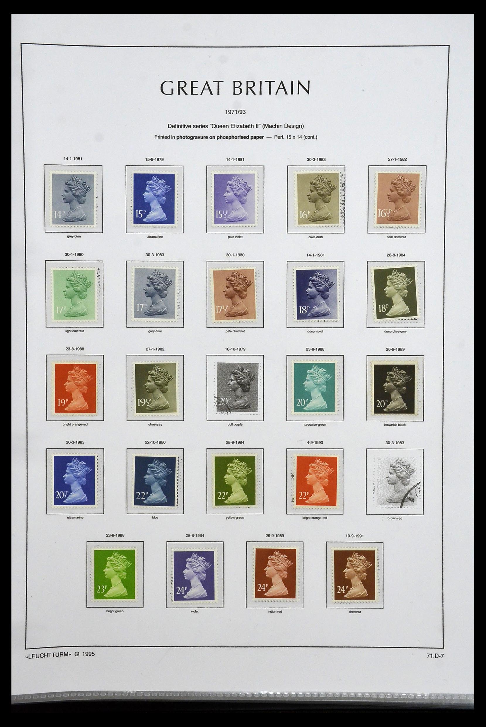34022 236 - Stamp collection 34022 Great Britain 1952-2008.