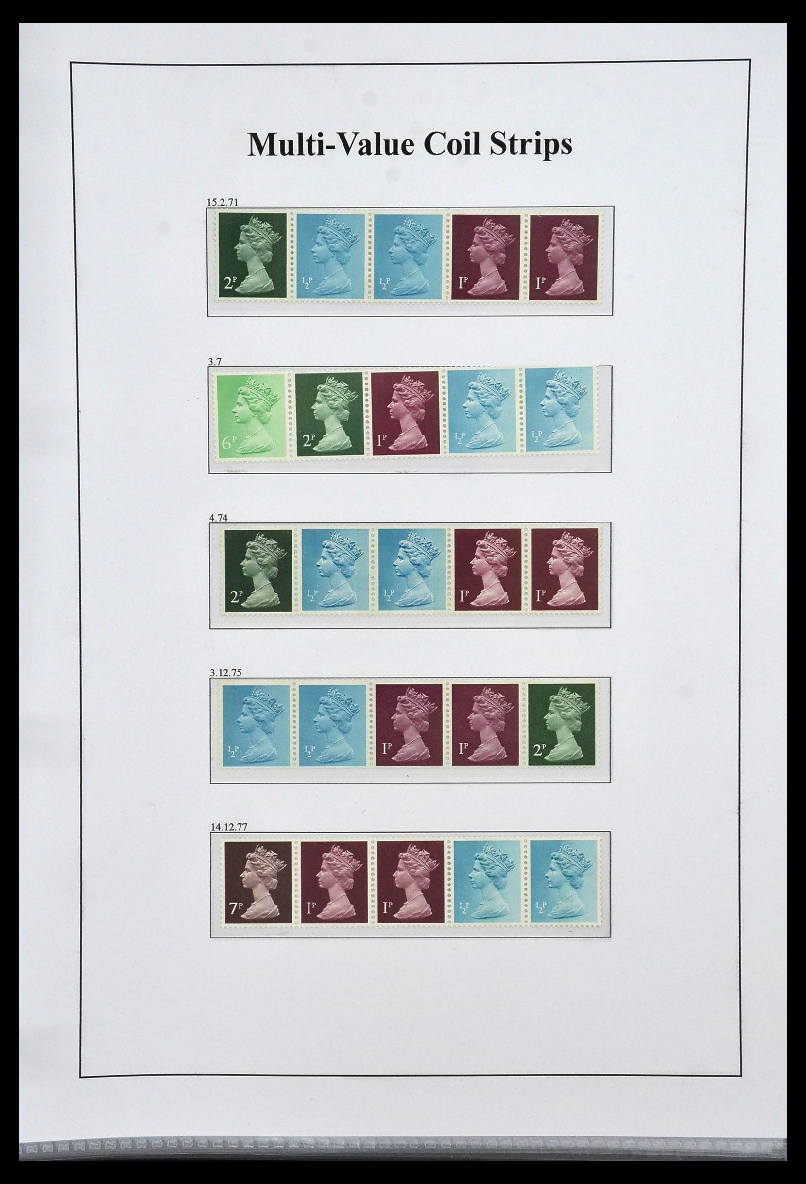 34022 240 - Stamp collection 34022 Great Britain 1952-2008.