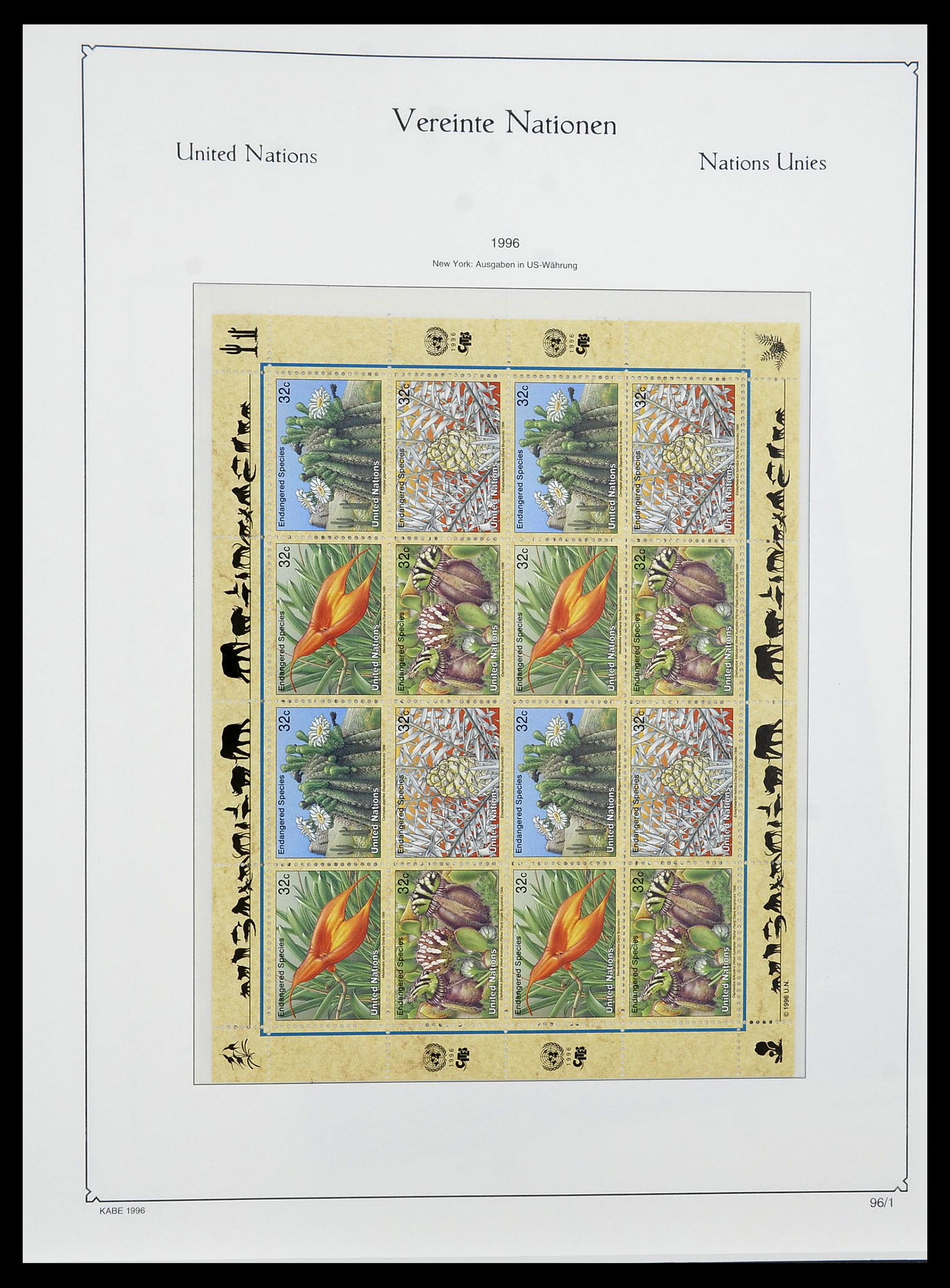 34023 058 - Postzegelverzameling 34023 Verenigde Naties New York 1970-2018!