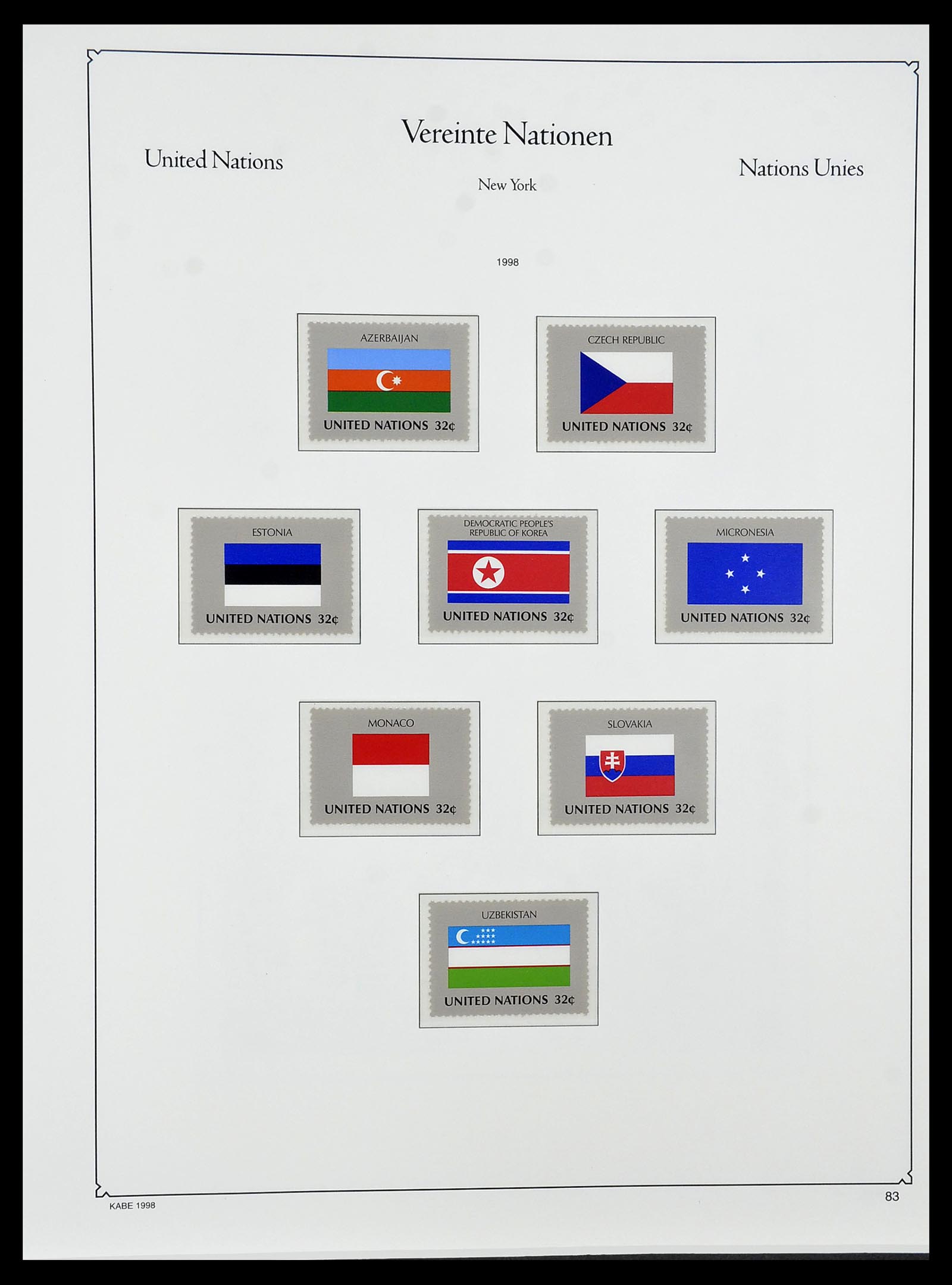 34023 069 - Postzegelverzameling 34023 Verenigde Naties New York 1970-2018!