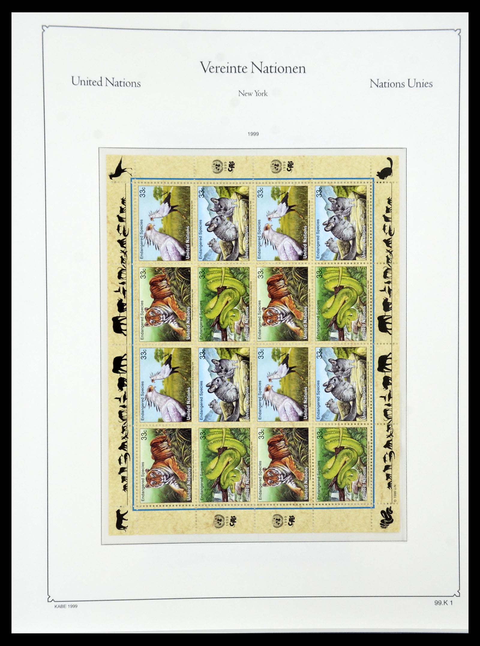 34023 076 - Postzegelverzameling 34023 Verenigde Naties New York 1970-2018!