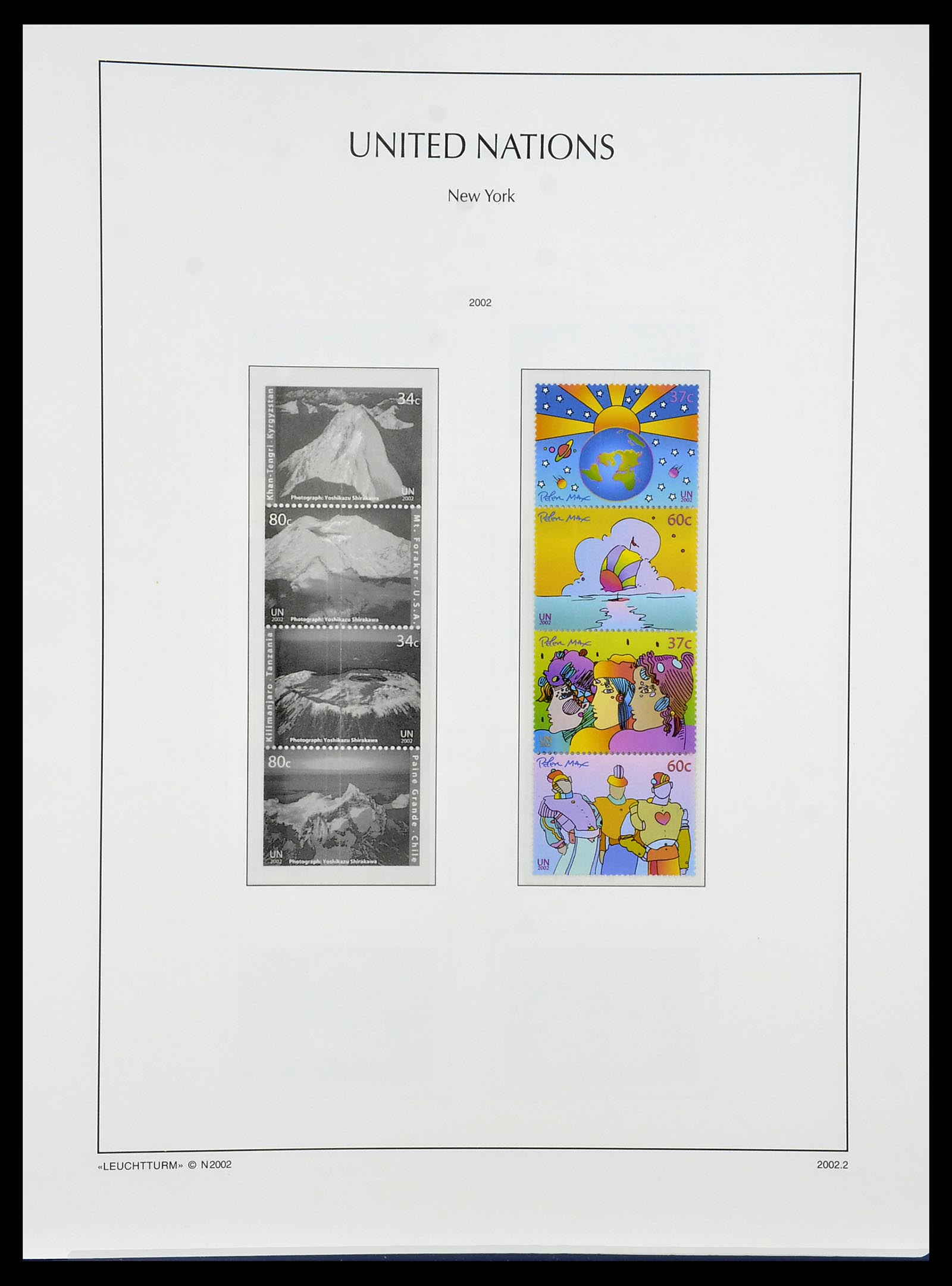 34023 090 - Postzegelverzameling 34023 Verenigde Naties New York 1970-2018!