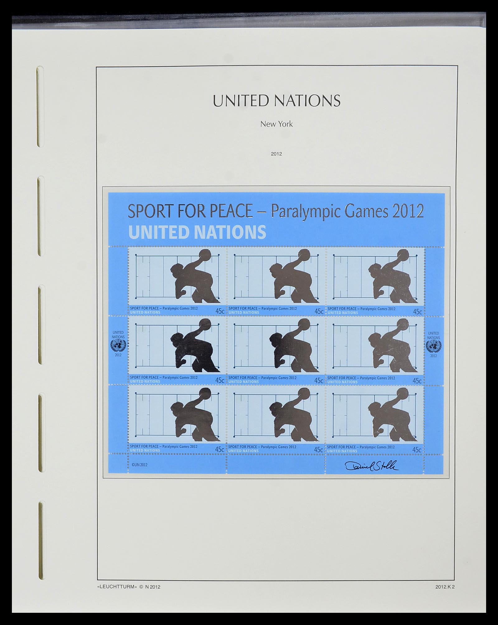 34023 165 - Postzegelverzameling 34023 Verenigde Naties New York 1970-2018!