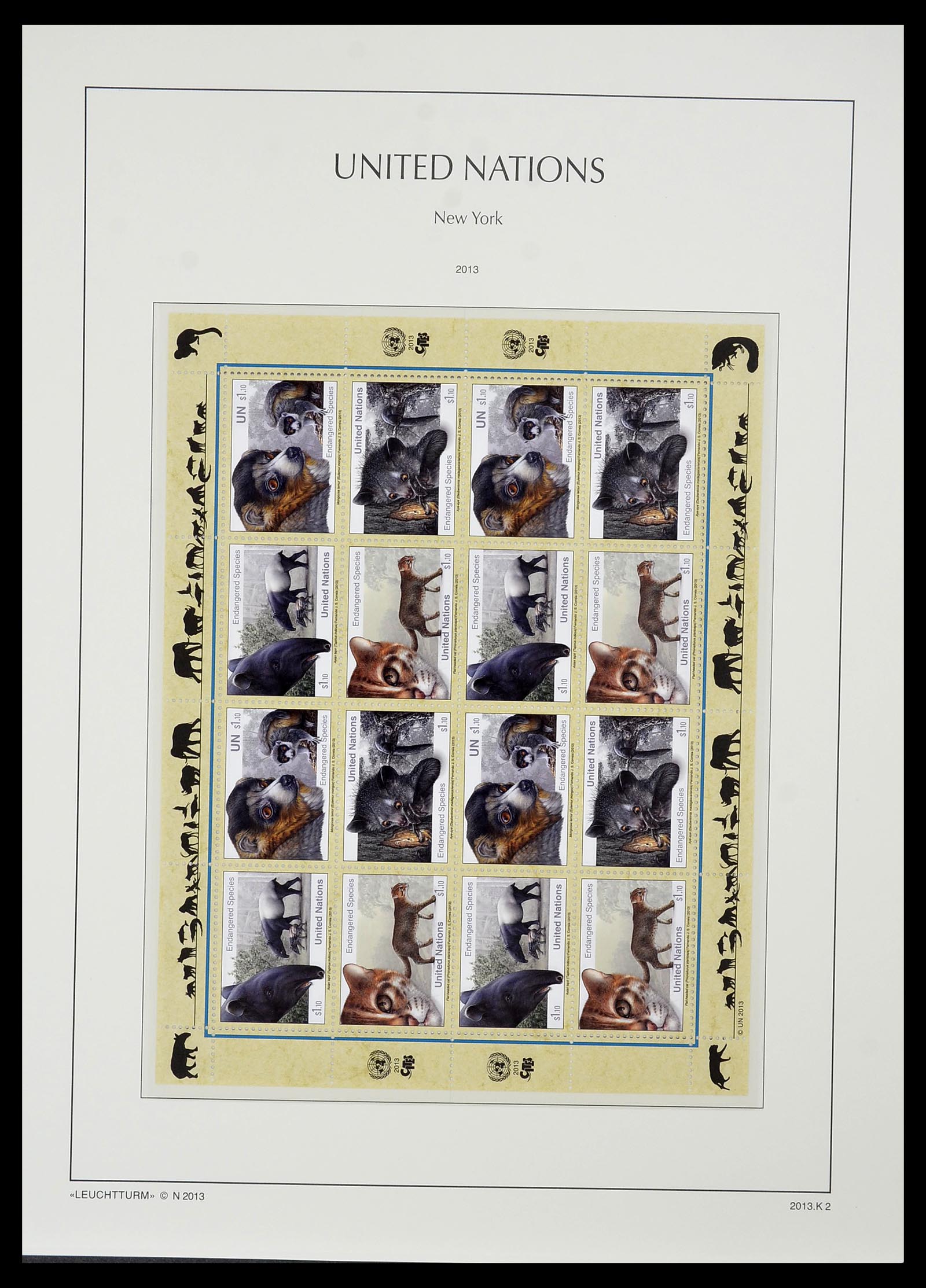 34023 168 - Postzegelverzameling 34023 Verenigde Naties New York 1970-2018!