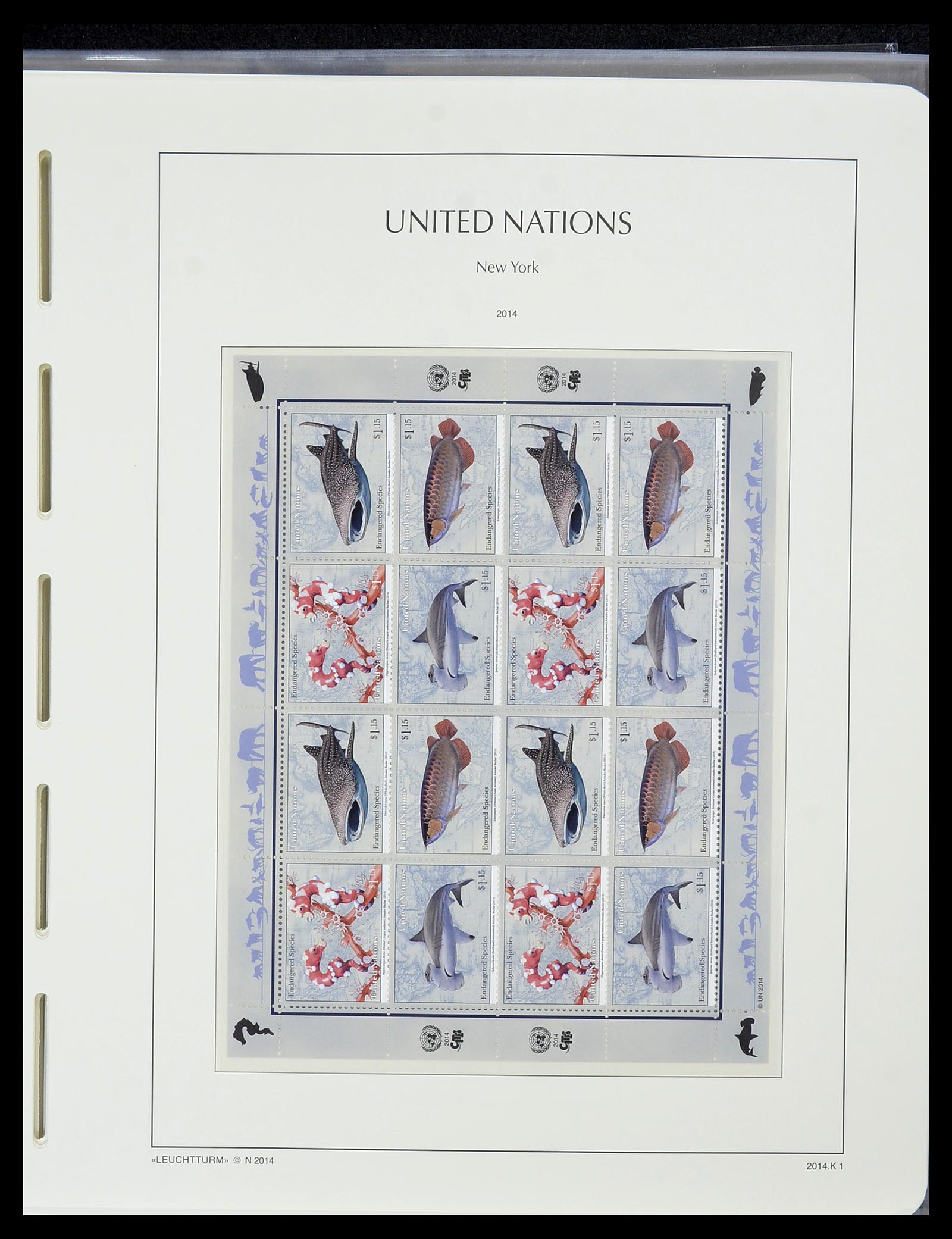 34023 173 - Postzegelverzameling 34023 Verenigde Naties New York 1970-2018!