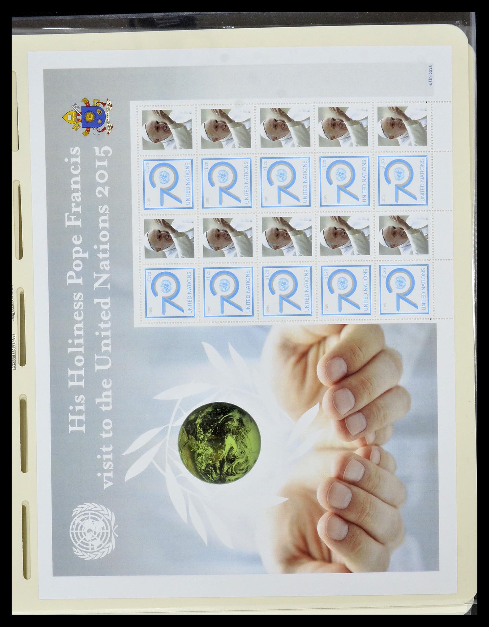 34023 176 - Postzegelverzameling 34023 Verenigde Naties New York 1970-2018!