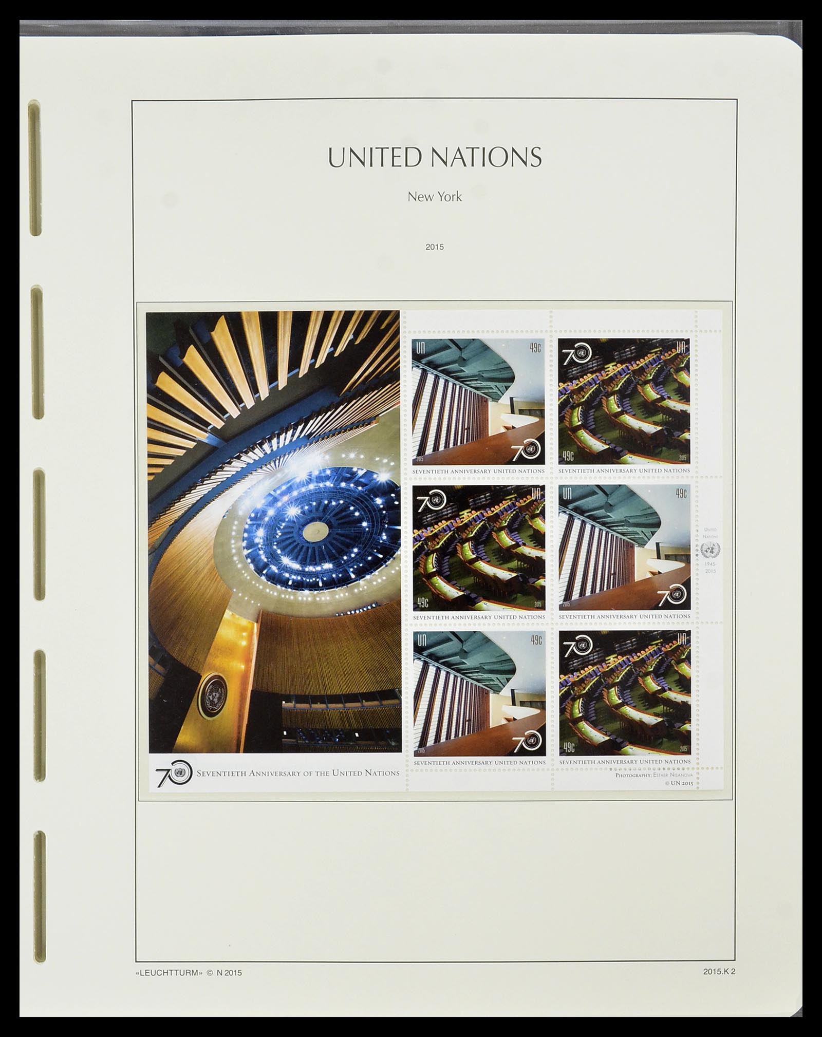 34023 179 - Postzegelverzameling 34023 Verenigde Naties New York 1970-2018!