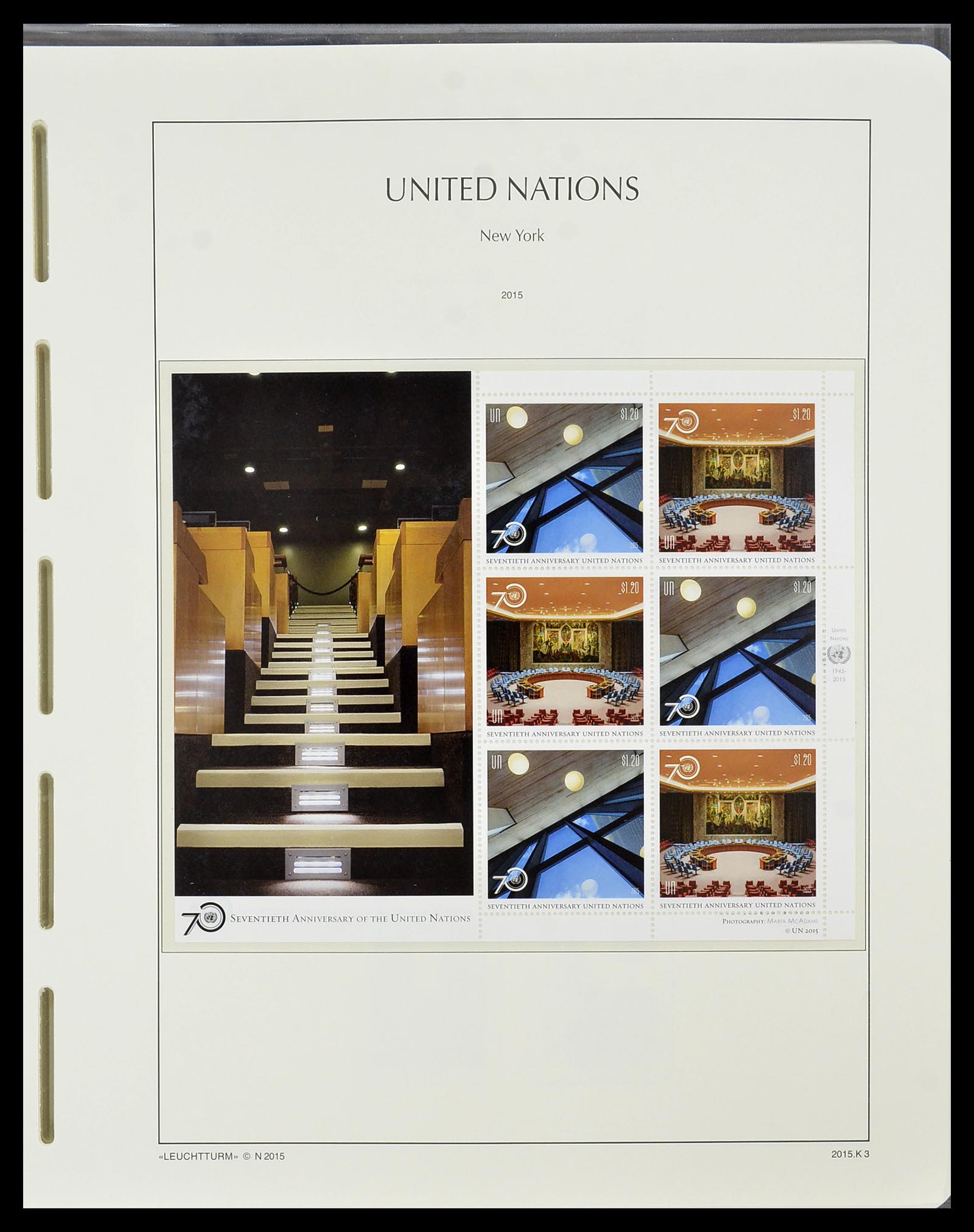 34023 180 - Postzegelverzameling 34023 Verenigde Naties New York 1970-2018!