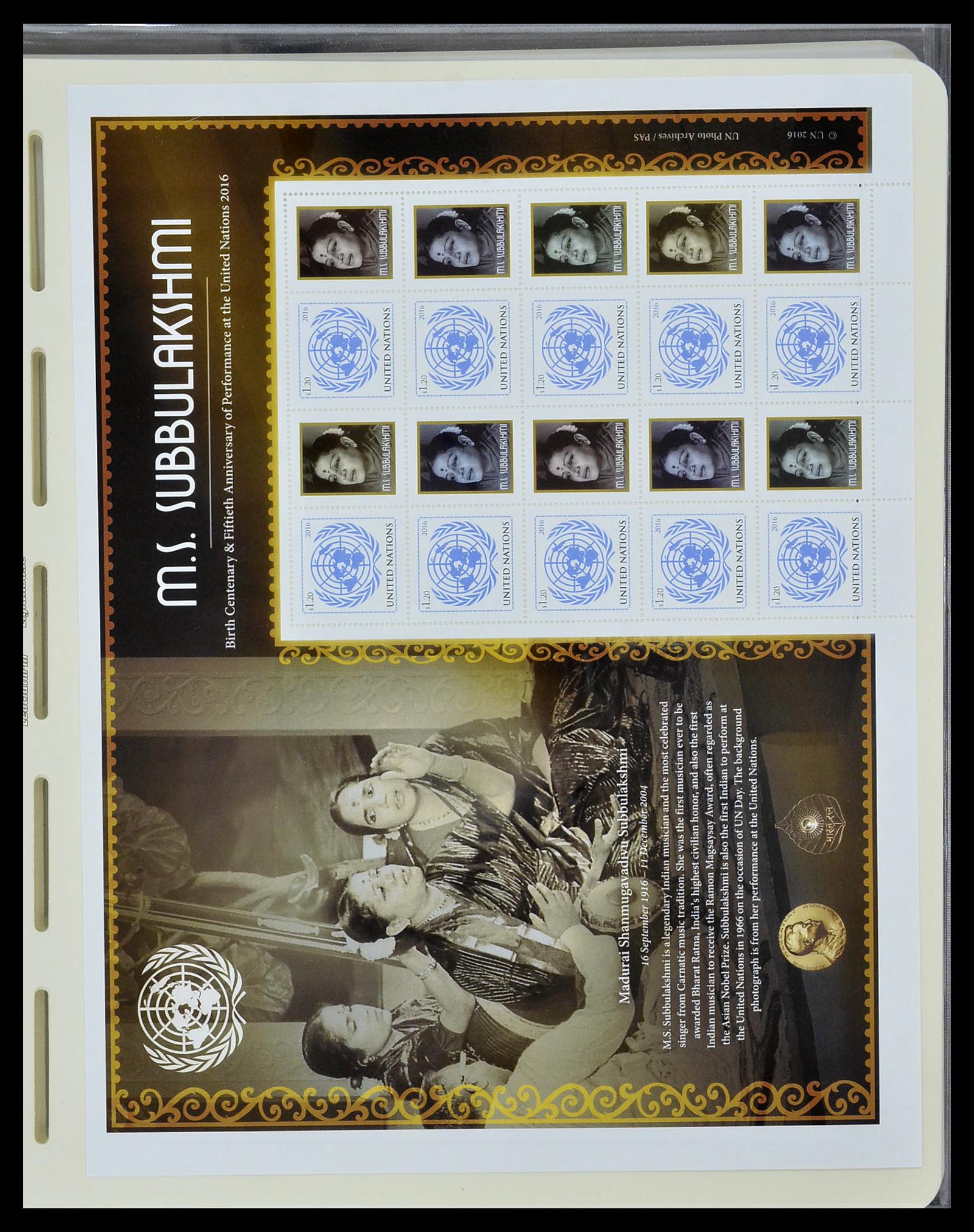 34023 184 - Postzegelverzameling 34023 Verenigde Naties New York 1970-2018!