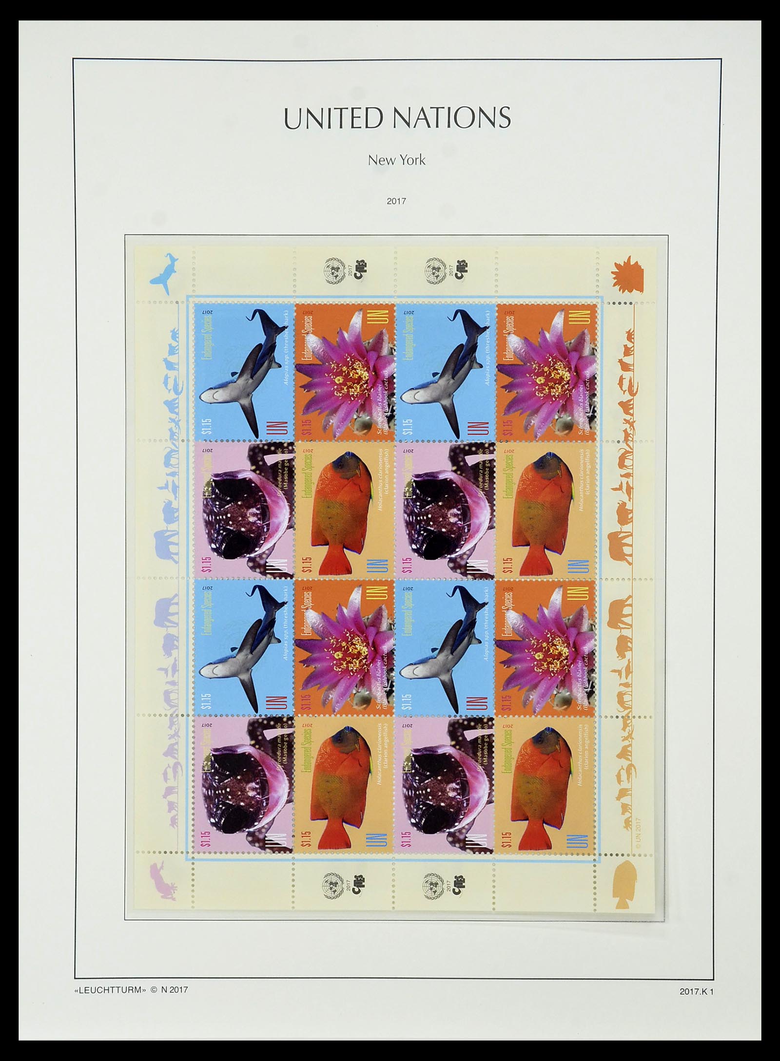 34023 185 - Postzegelverzameling 34023 Verenigde Naties New York 1970-2018!