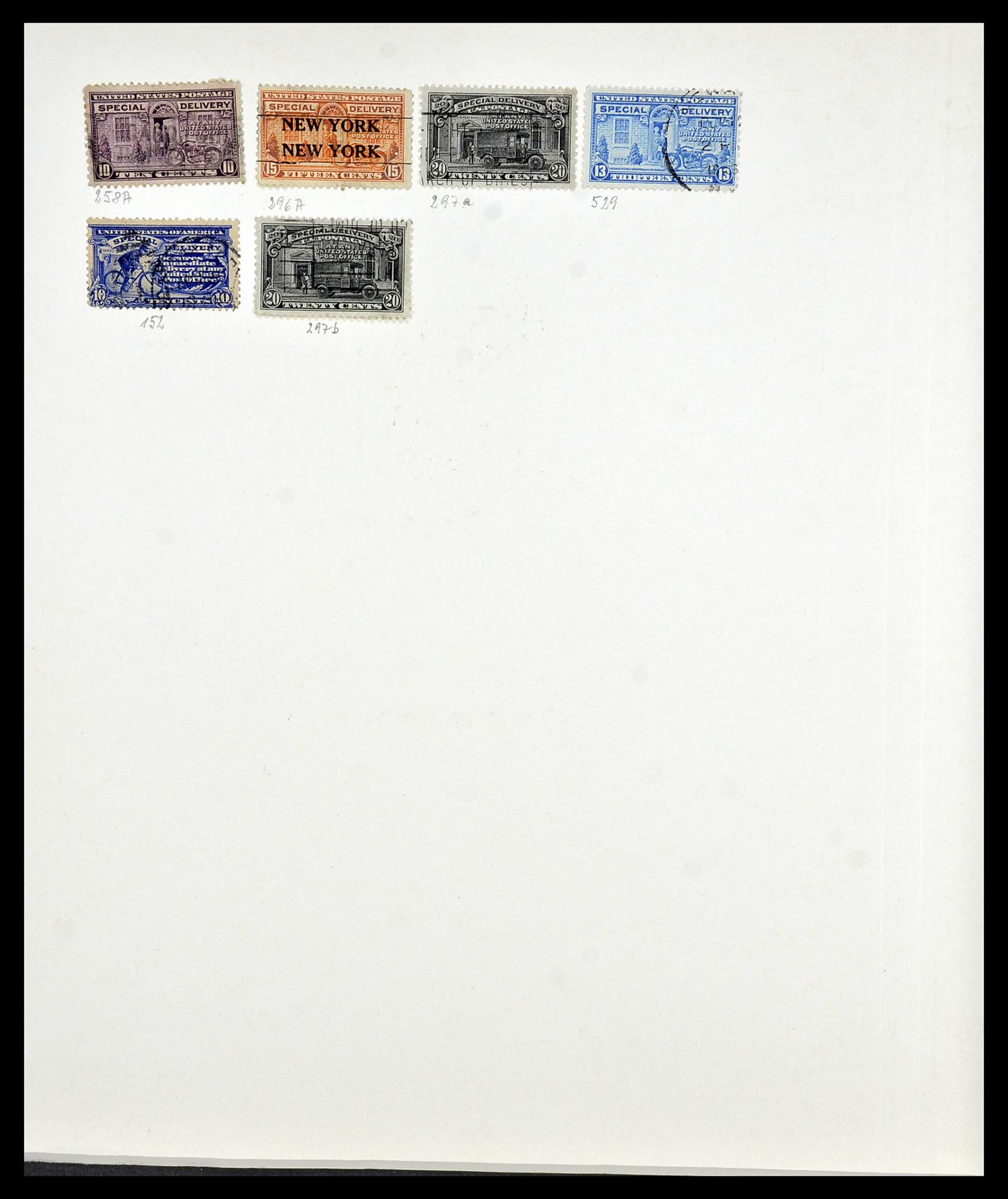 34024 001 - Postzegelverzameling 34024 USA 1857-1995.
