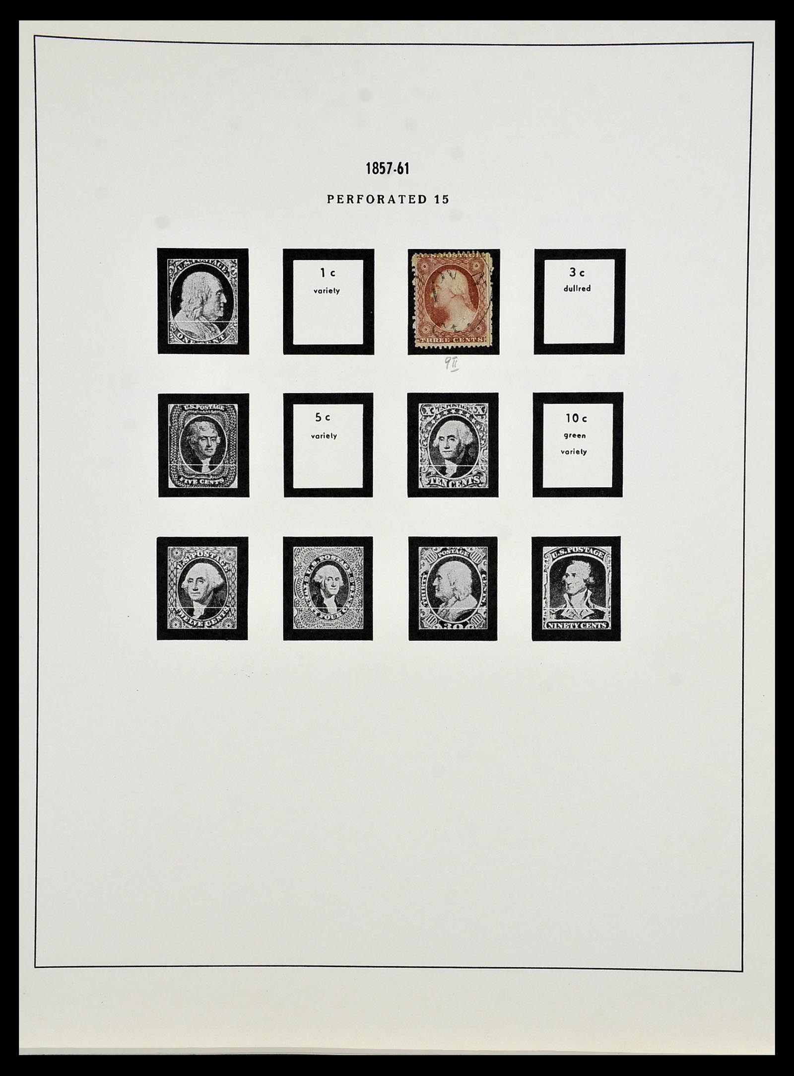 34024 003 - Postzegelverzameling 34024 USA 1857-1995.