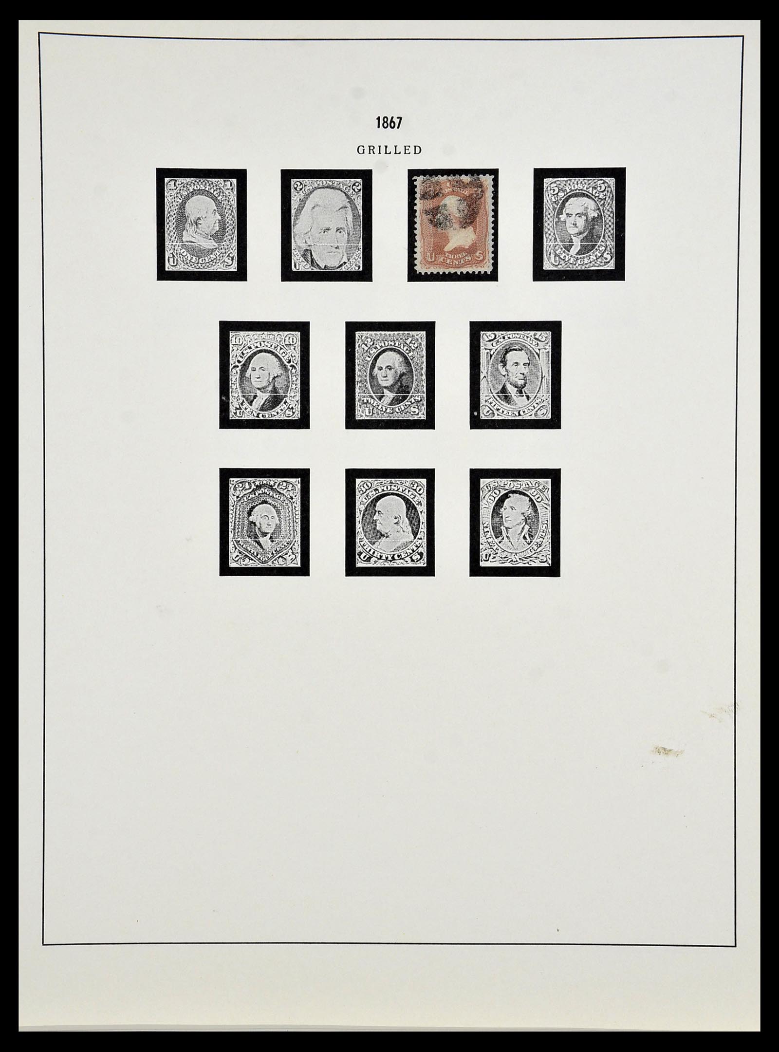 34024 005 - Postzegelverzameling 34024 USA 1857-1995.