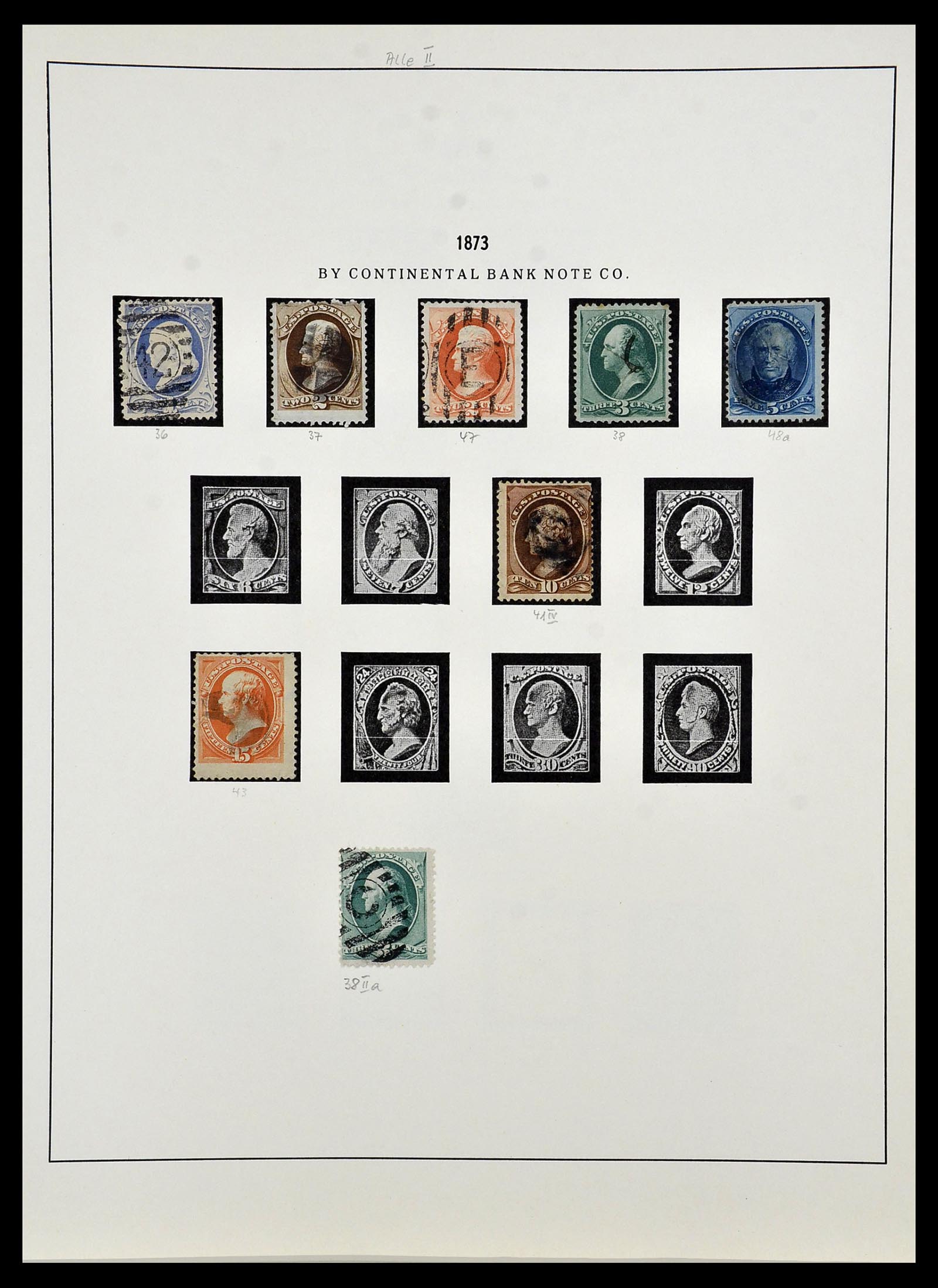 34024 009 - Stamp collection 34024 USA 1857-1995.
