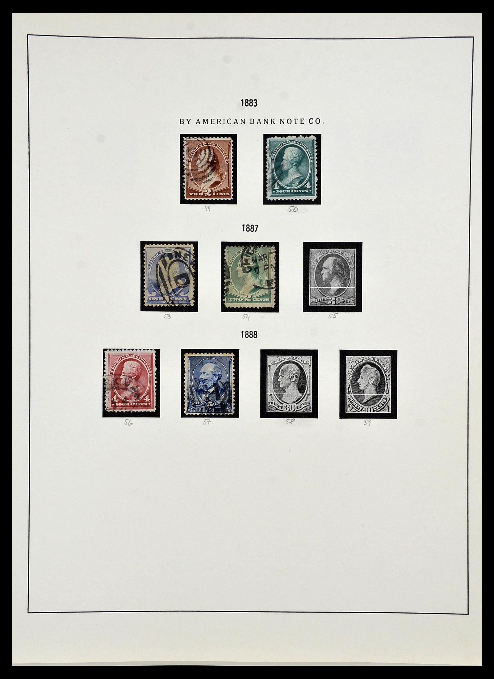 34024 011 - Postzegelverzameling 34024 USA 1857-1995.