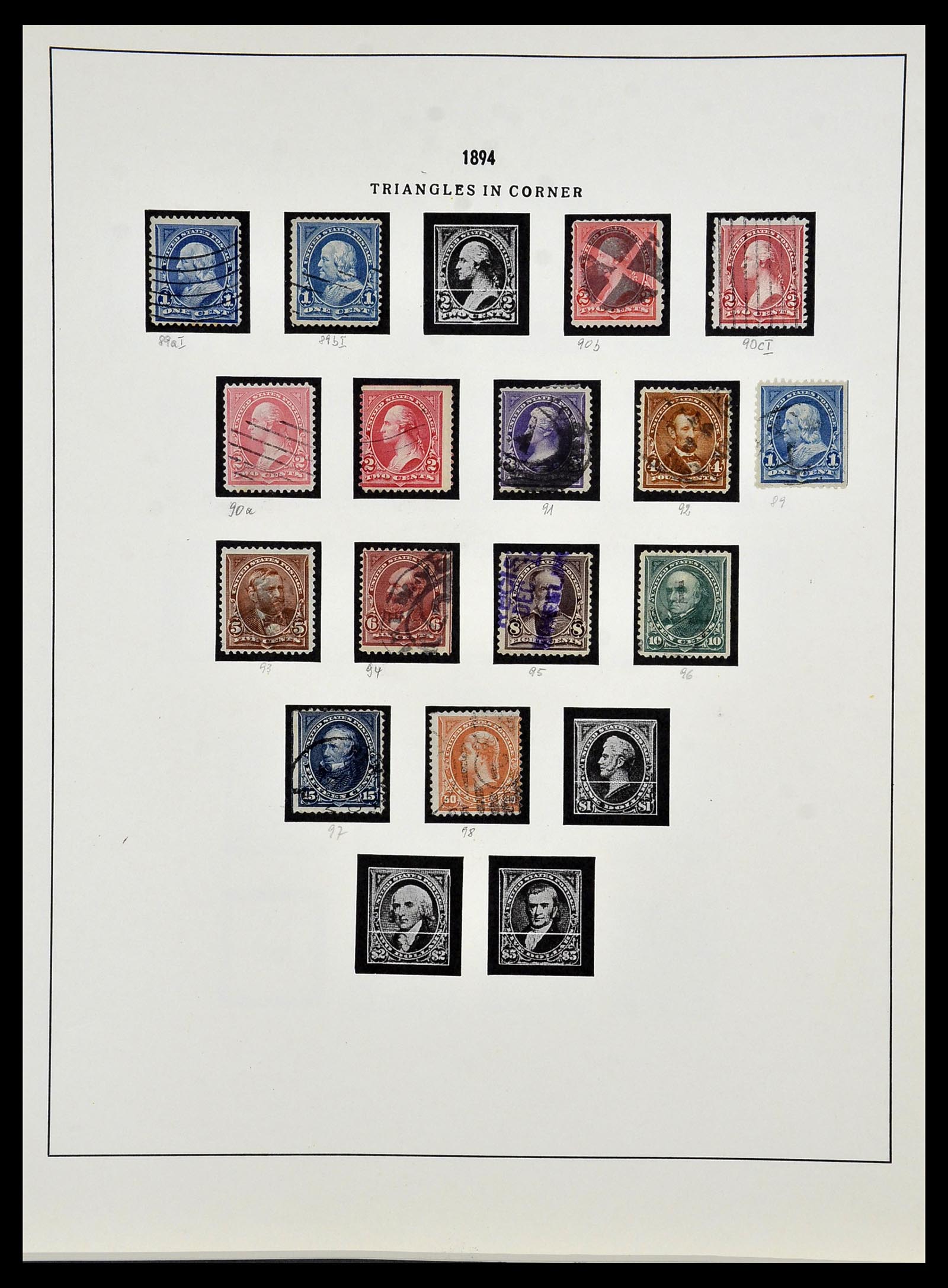 34024 013 - Stamp collection 34024 USA 1857-1995.