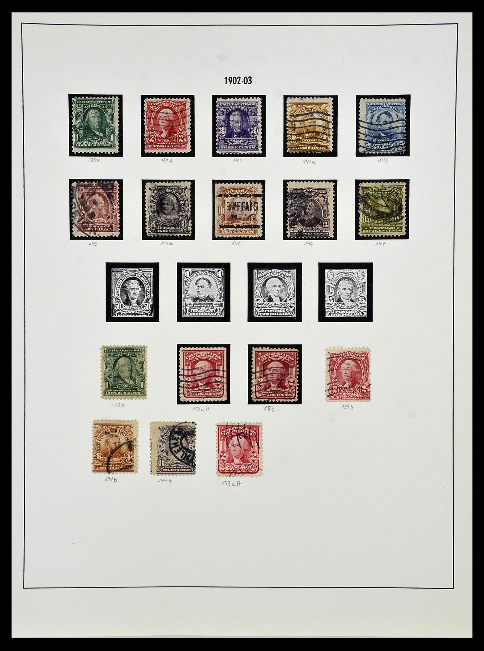 34024 015 - Stamp collection 34024 USA 1857-1995.
