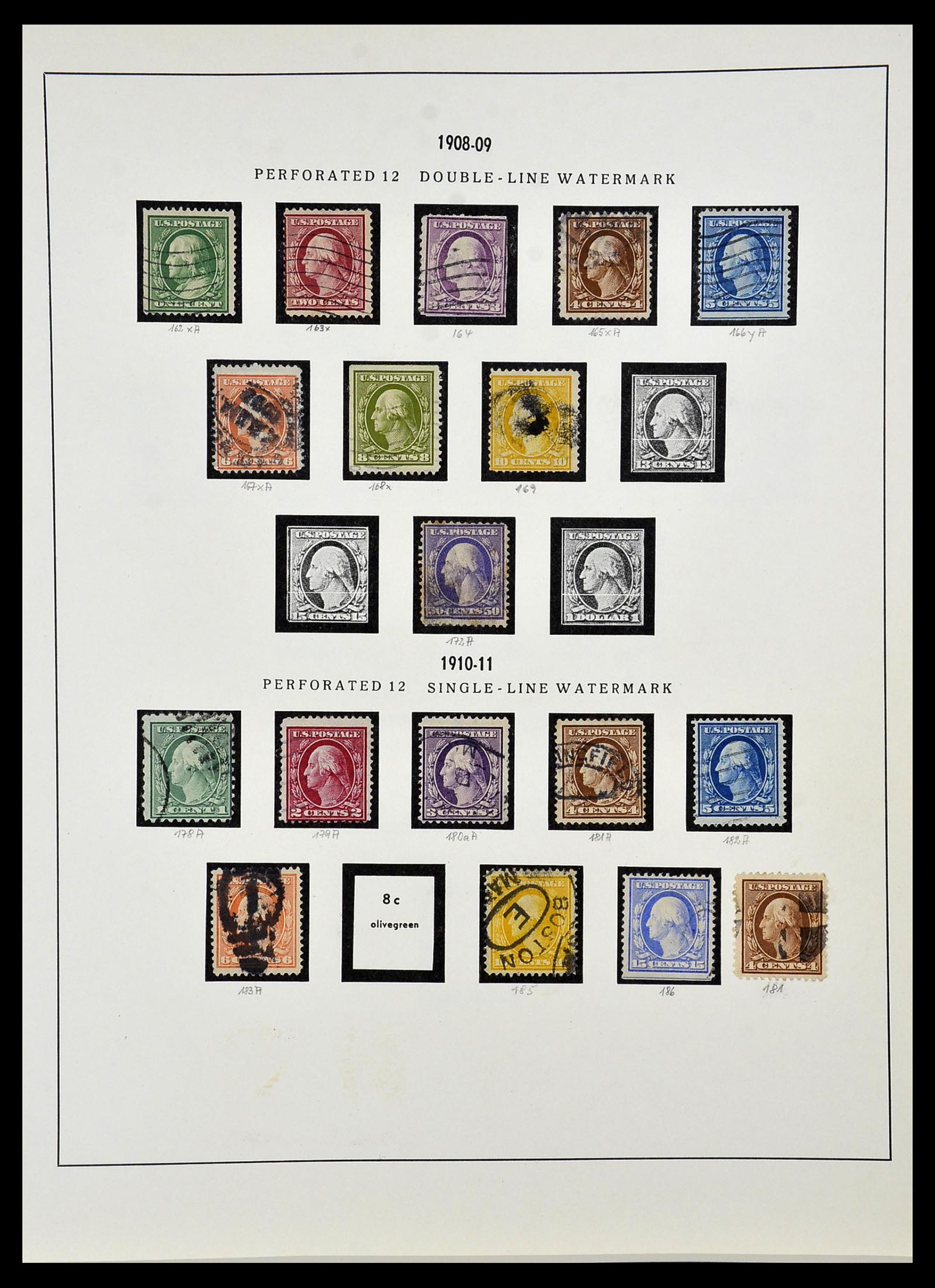 34024 016 - Stamp collection 34024 USA 1857-1995.