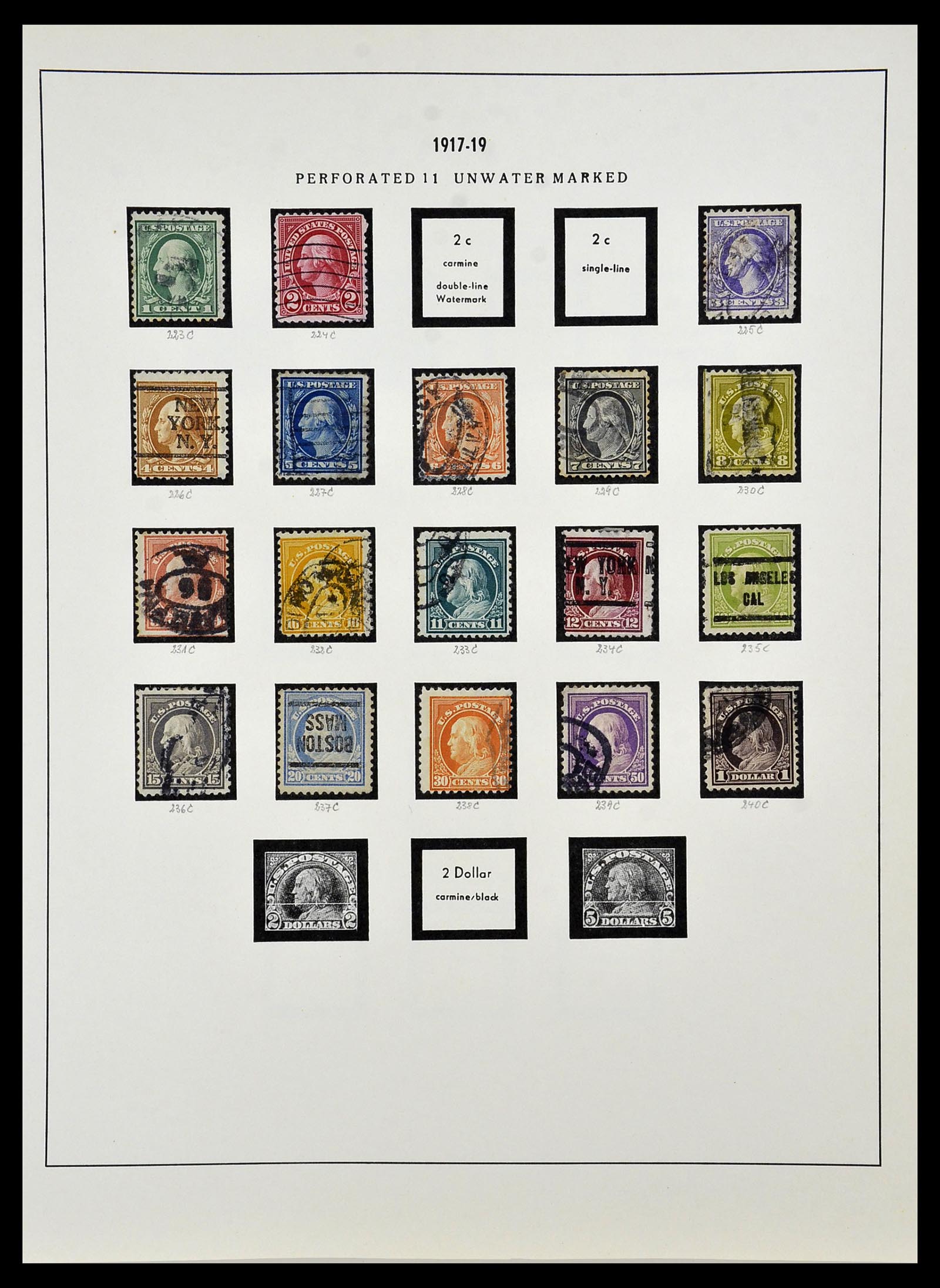 34024 019 - Stamp collection 34024 USA 1857-1995.