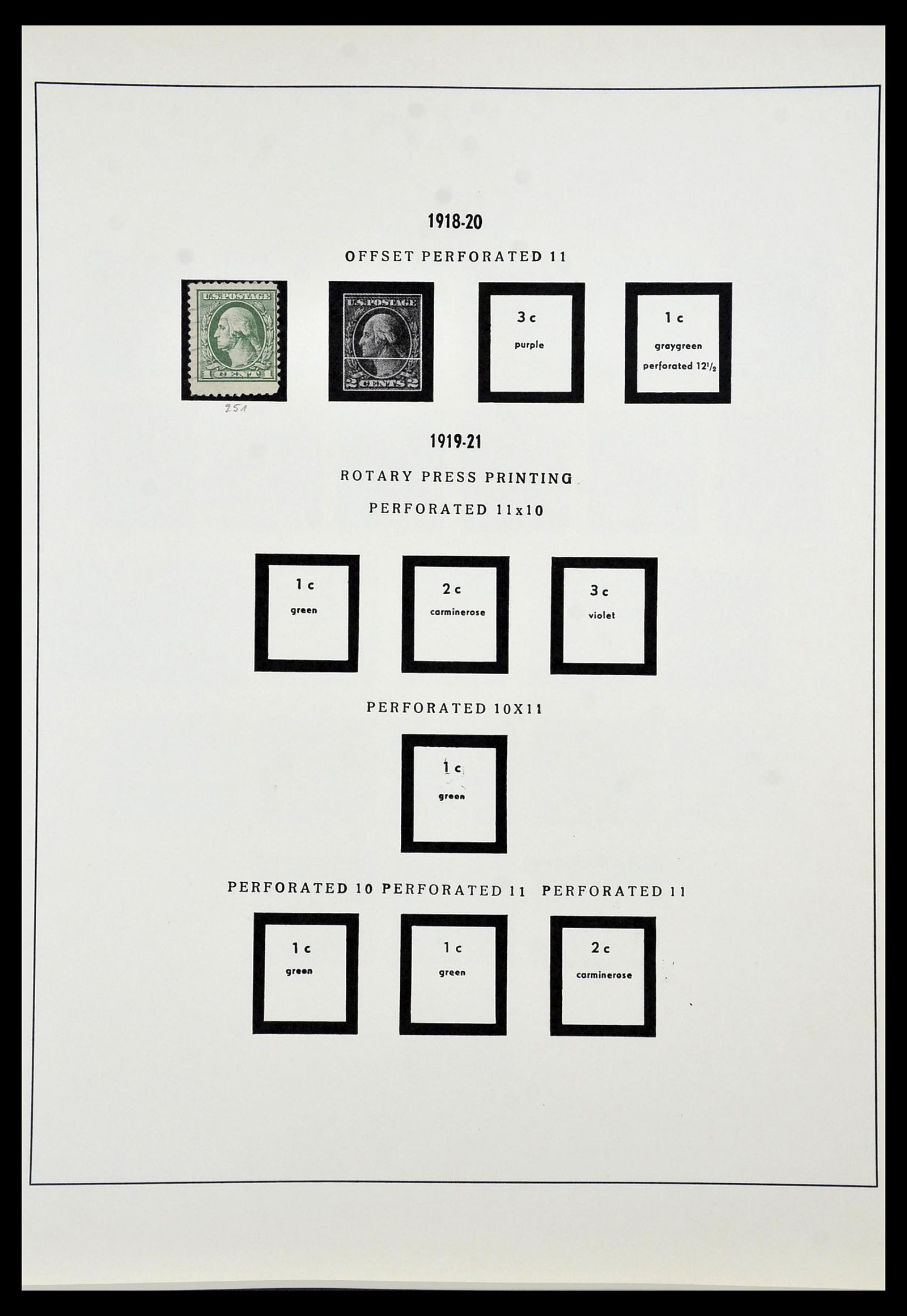 34024 020 - Stamp collection 34024 USA 1857-1995.