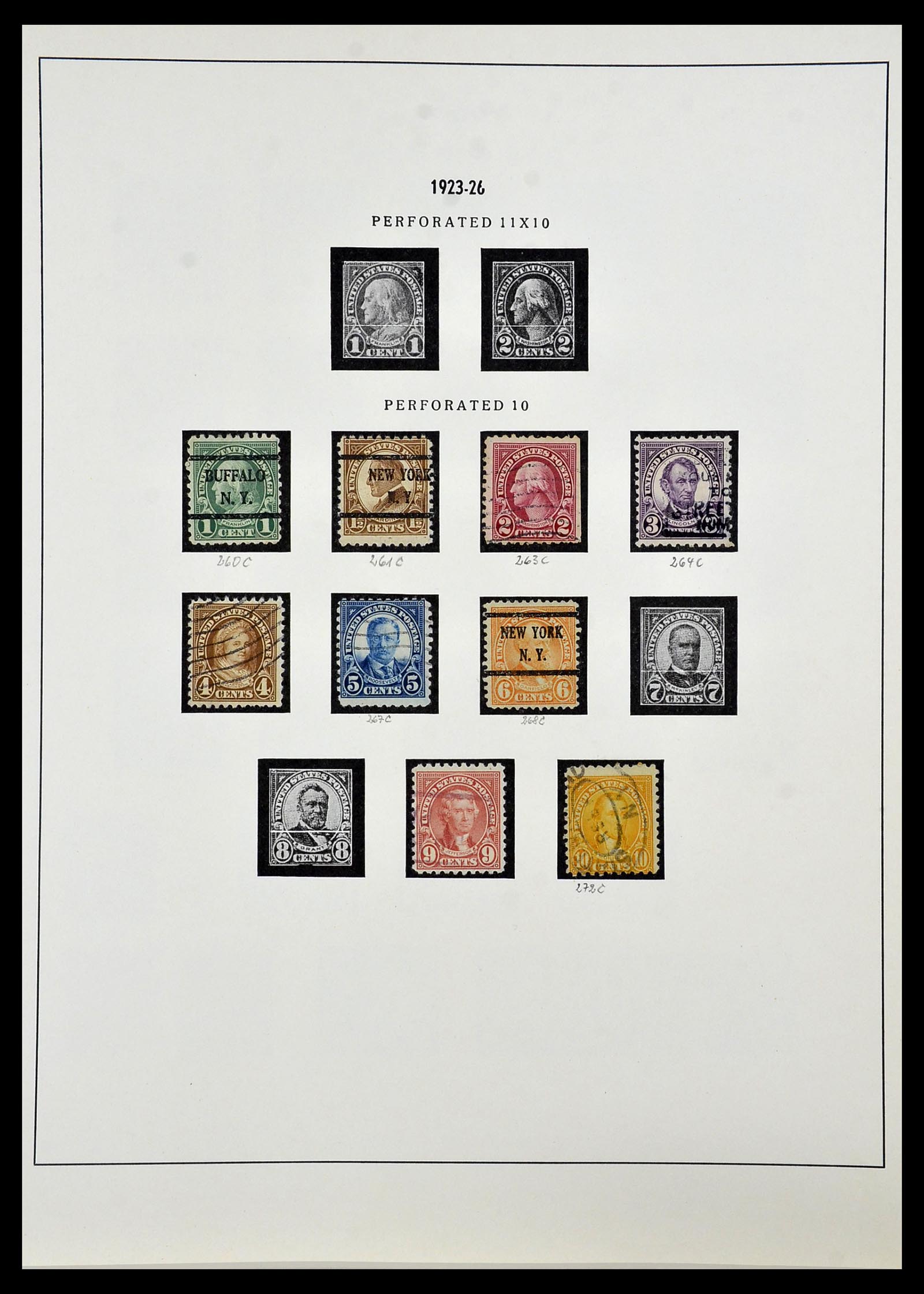 34024 022 - Stamp collection 34024 USA 1857-1995.