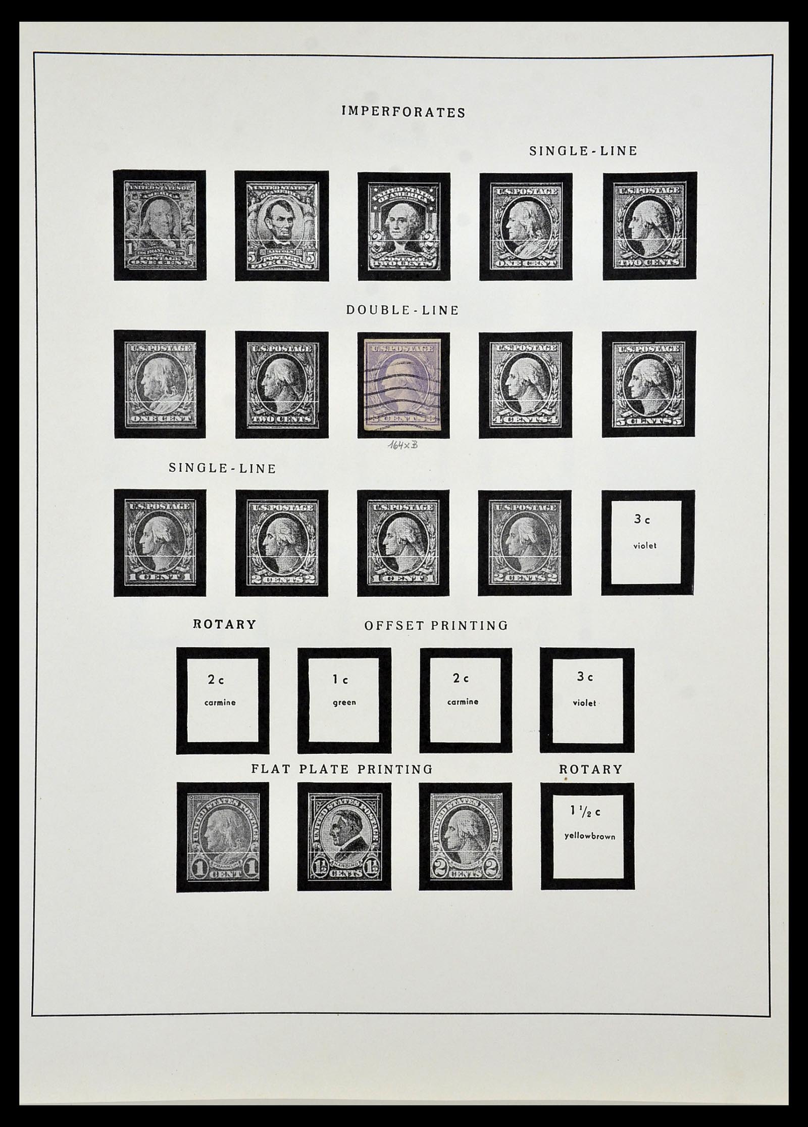 34024 024 - Stamp collection 34024 USA 1857-1995.