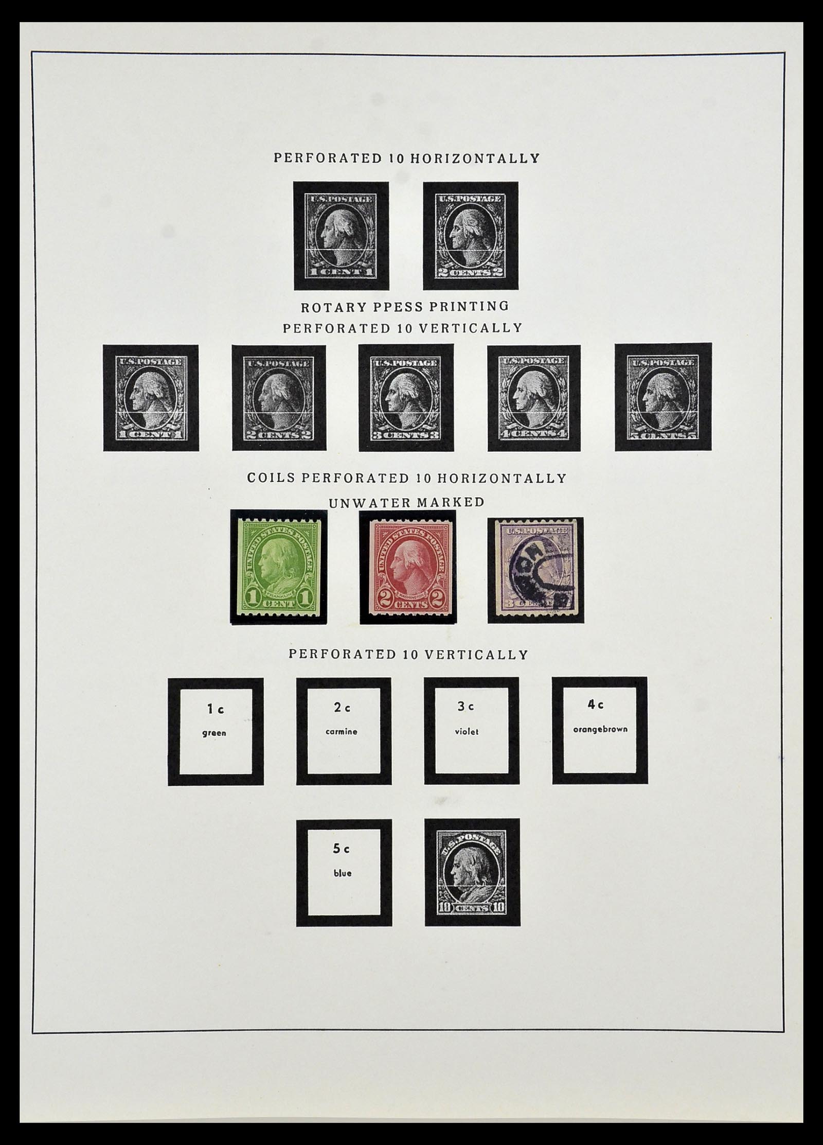 34024 025 - Postzegelverzameling 34024 USA 1857-1995.