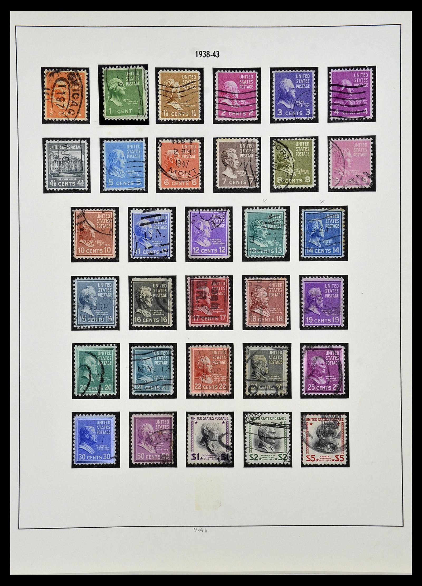 34024 027 - Postzegelverzameling 34024 USA 1857-1995.
