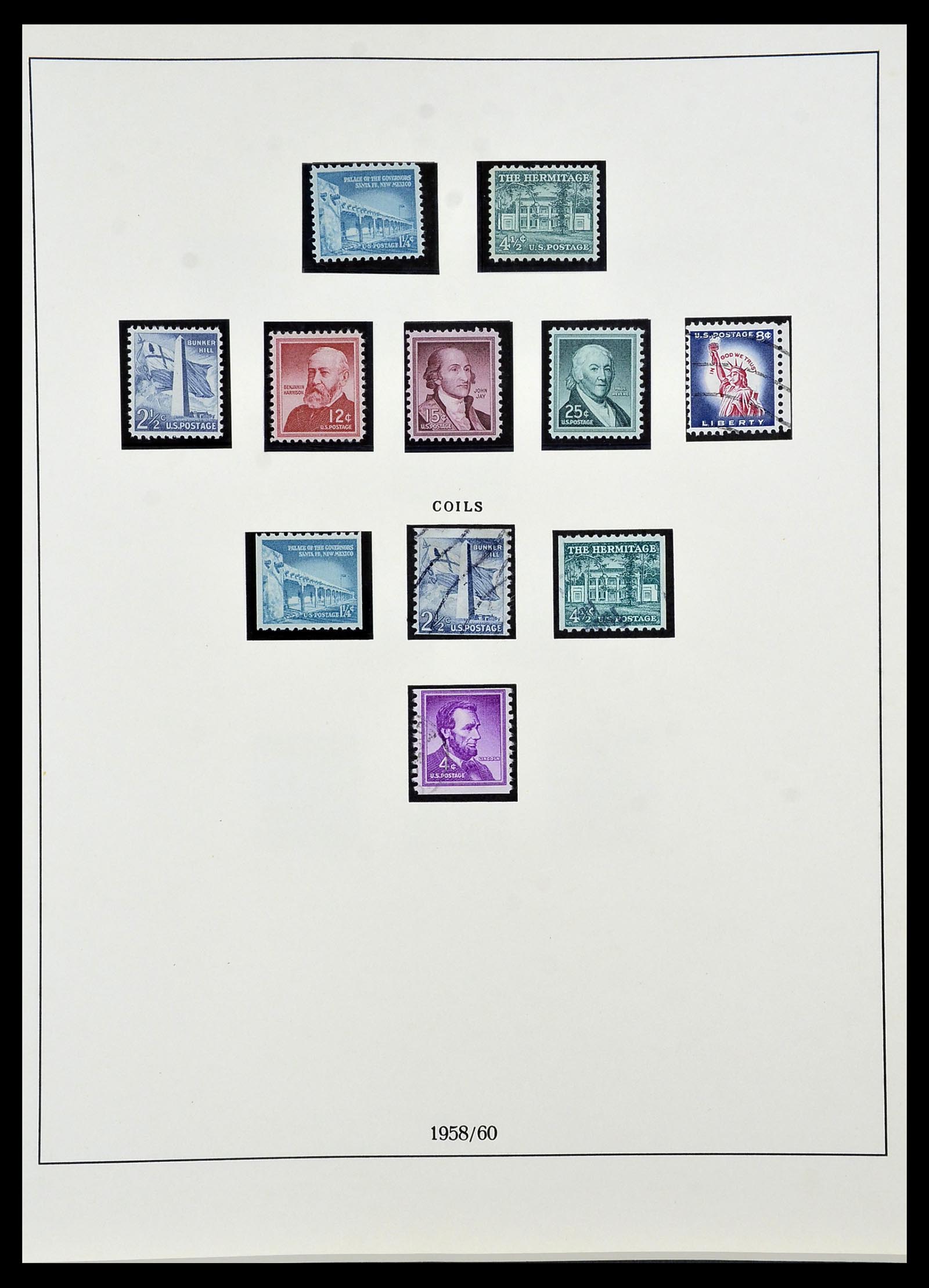 34024 030 - Stamp collection 34024 USA 1857-1995.