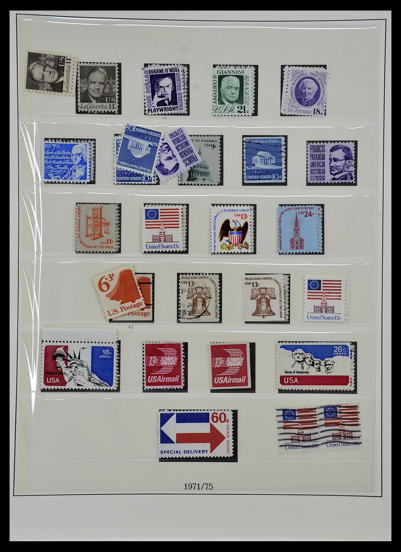 34024 036 - Stamp collection 34024 USA 1857-1995.